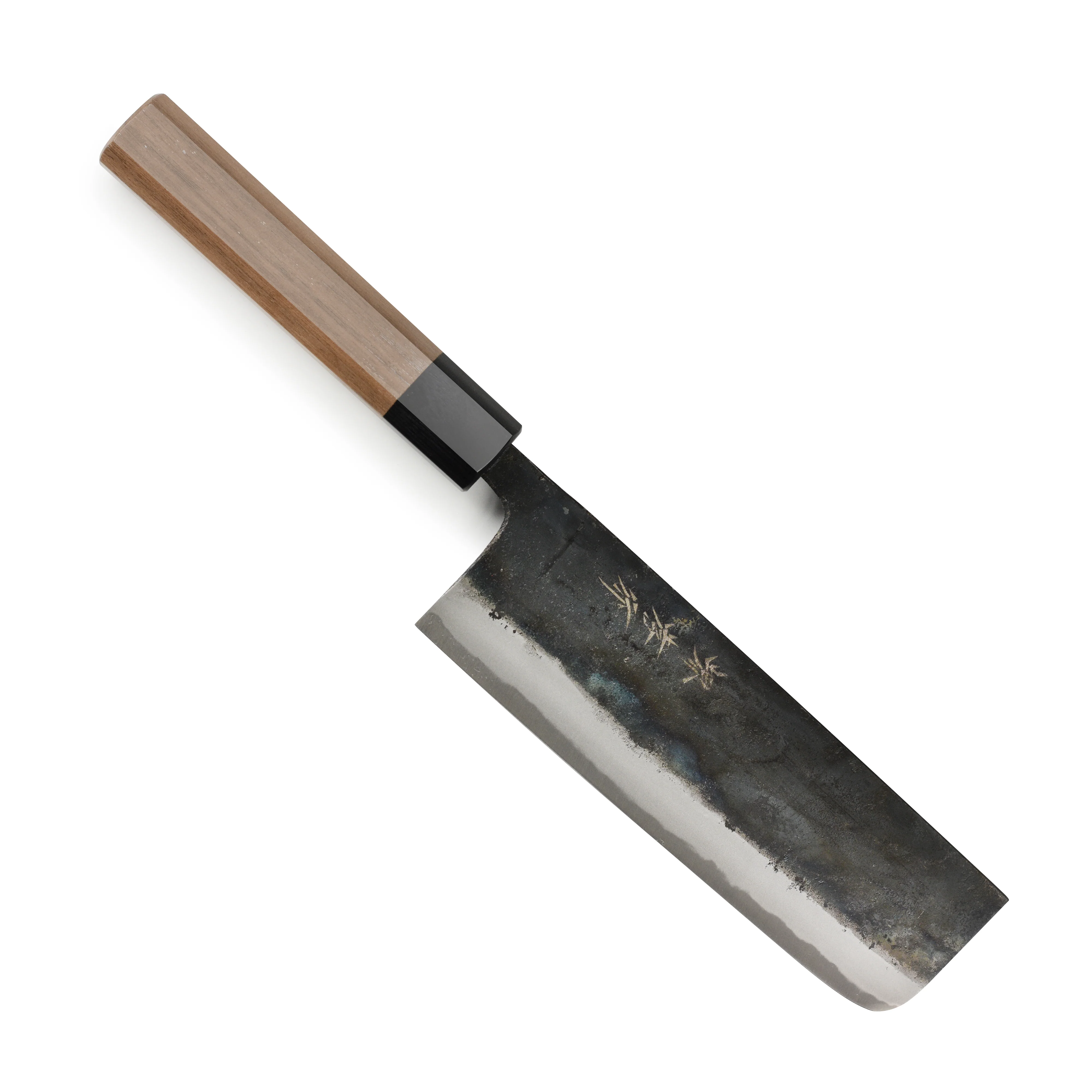 Takayuki Aogami Kurouchi 6.7" Nakiri - Image 7