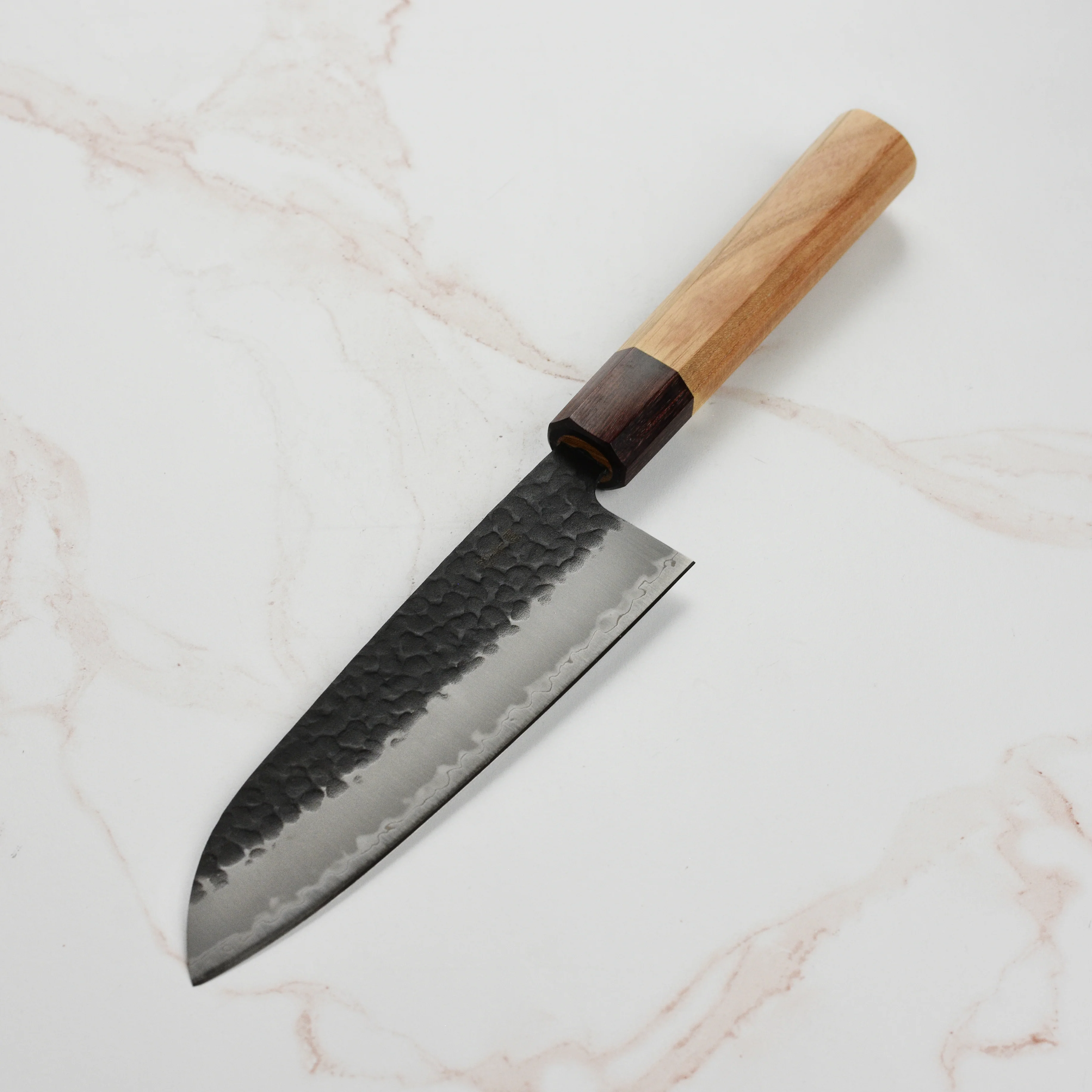 Takayuki Aogami Super Kurouchi 6.5" Santoku - Image 11