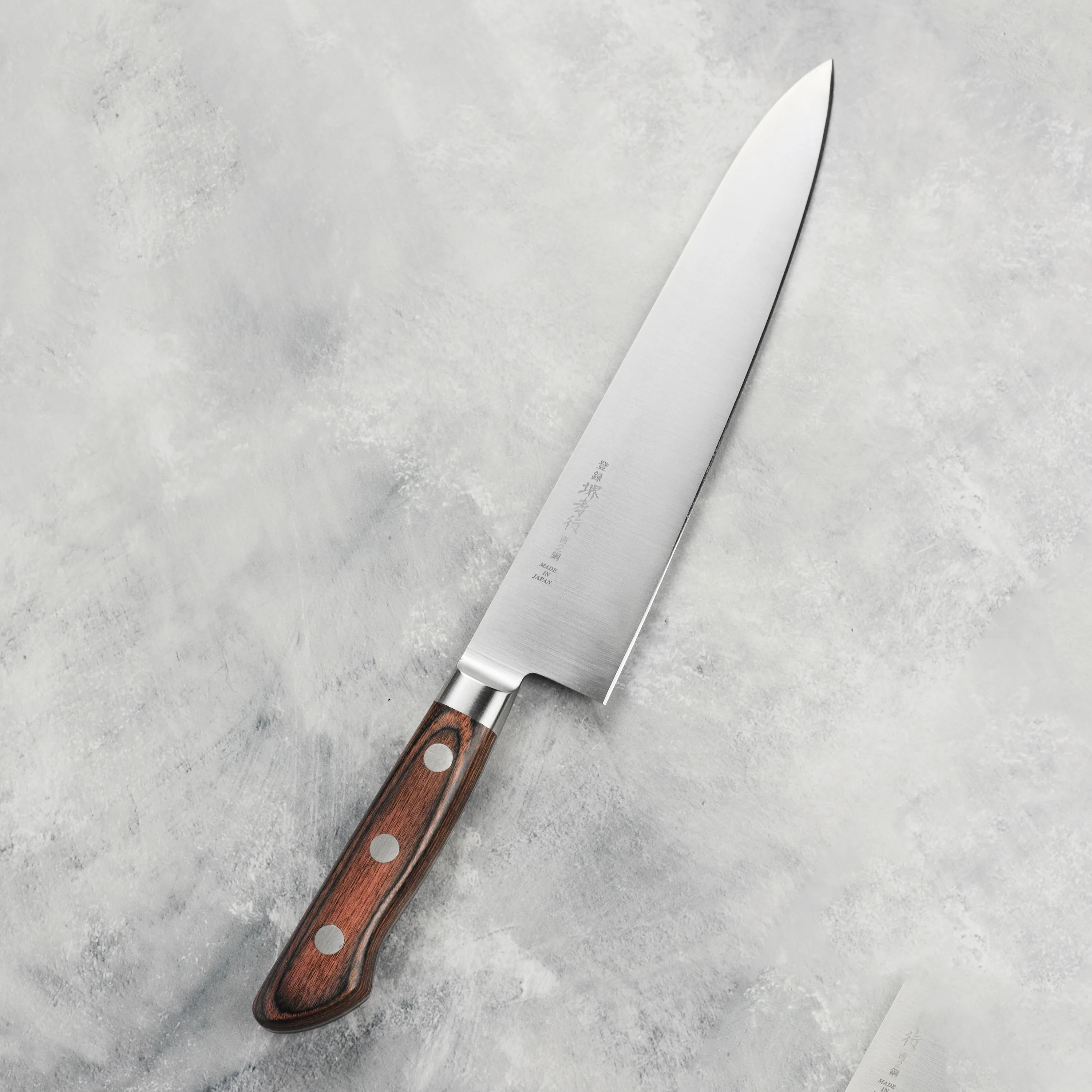 Takayuki Aogami #2 Mono Carbon Steel 8.25" Gyuto - Image 6