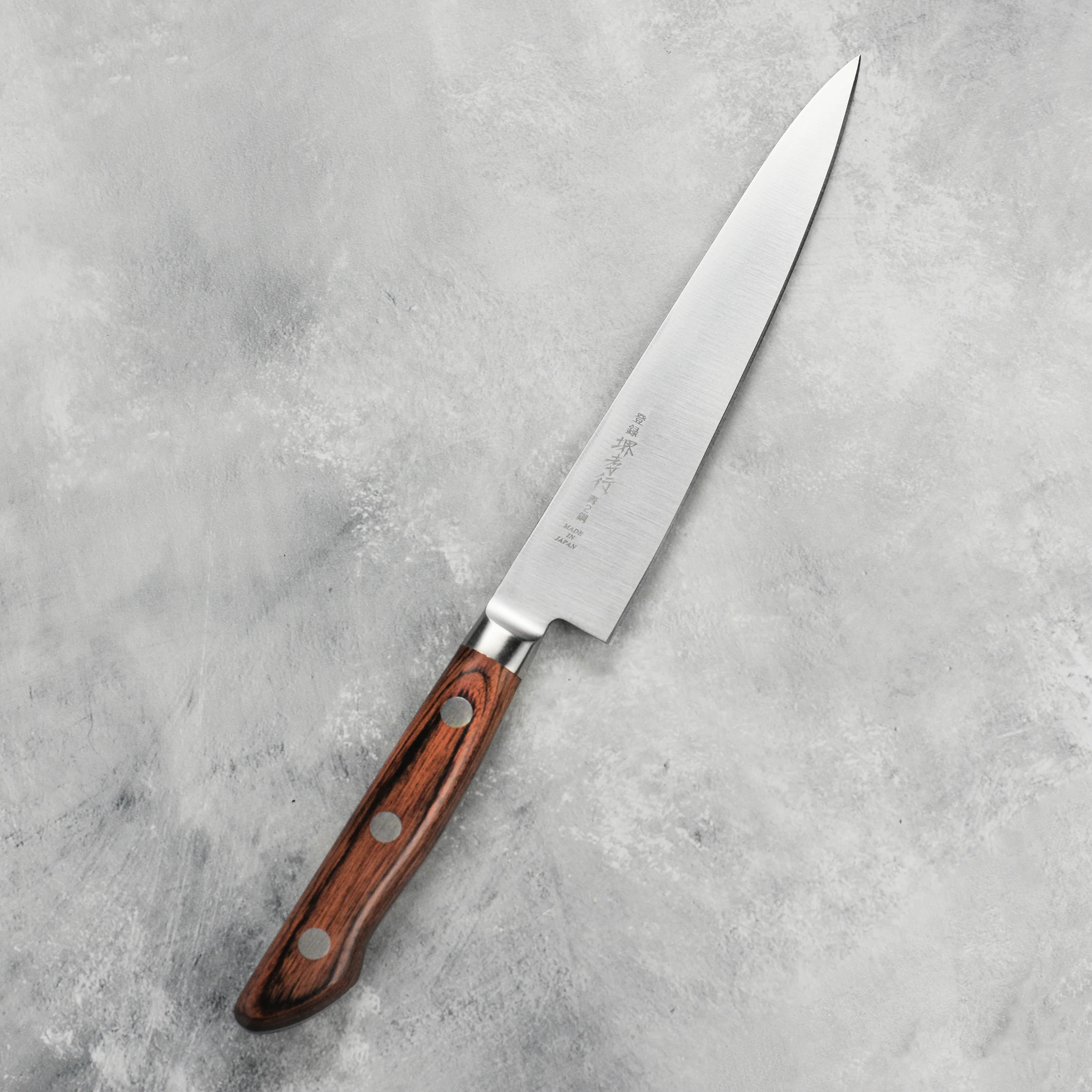 Takayuki Aogami #2 Mono Carbon Steel 5.9" Petty - Image 4