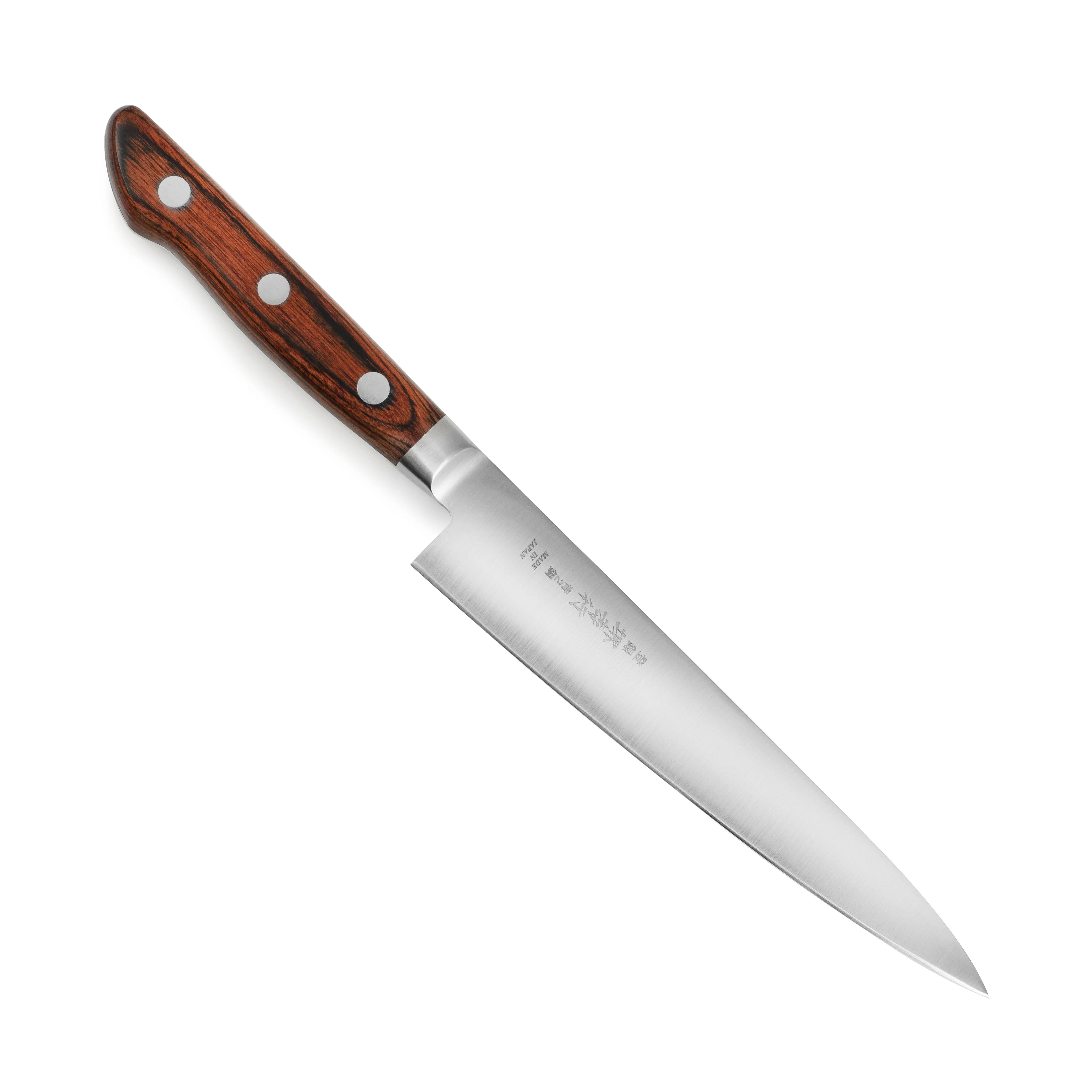 Takayuki Aogami #2 Mono Carbon Steel 5.9" Petty - Image 6
