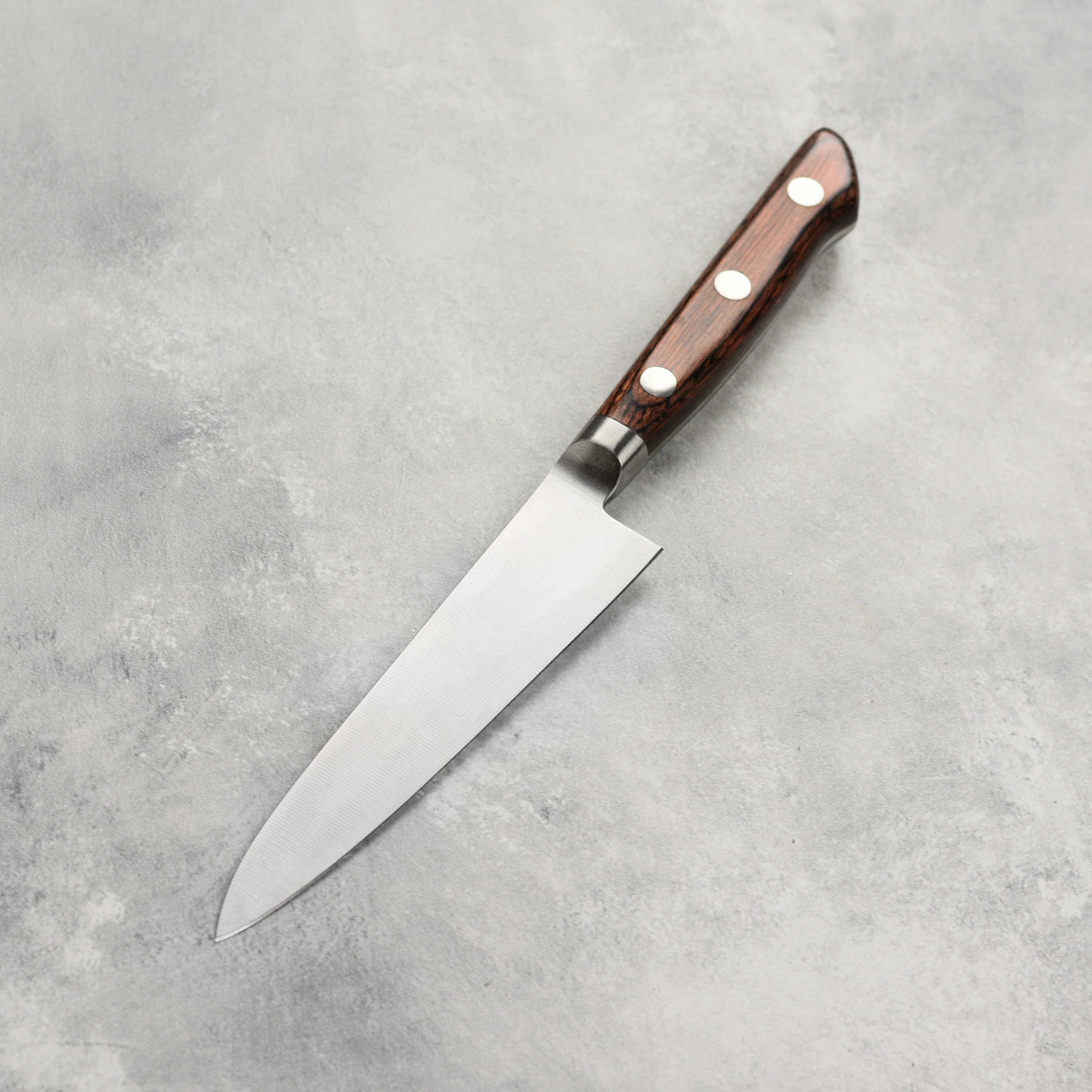 Takayuki Aogami #2 Mono Carbon Steel 4.75" Petty - Image 2