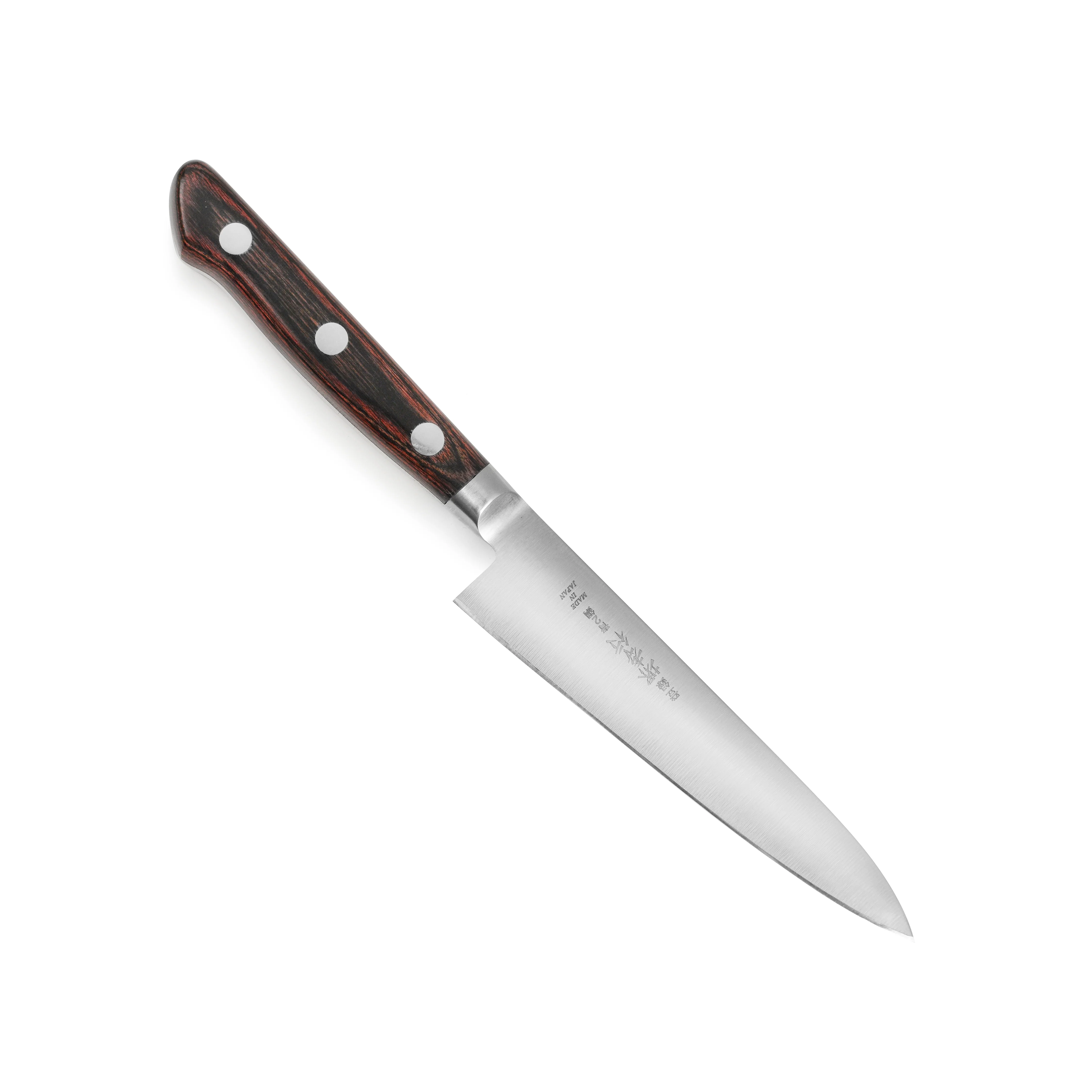 Takayuki Aogami #2 Mono Carbon Steel 4.75" Petty - Image 4