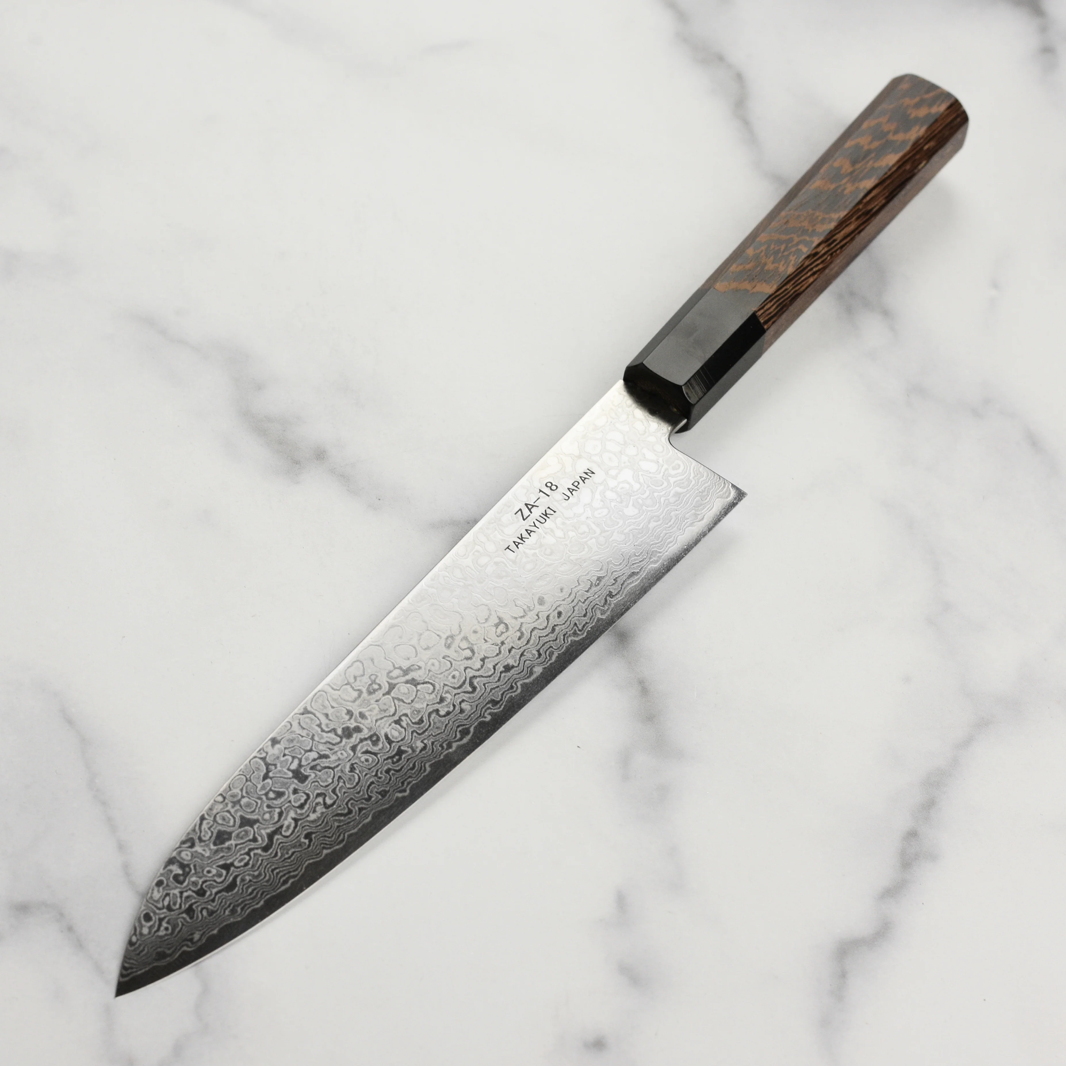 Takayuki Ginga ZA-18 Damascus 8.25" Gyuto - Image 9