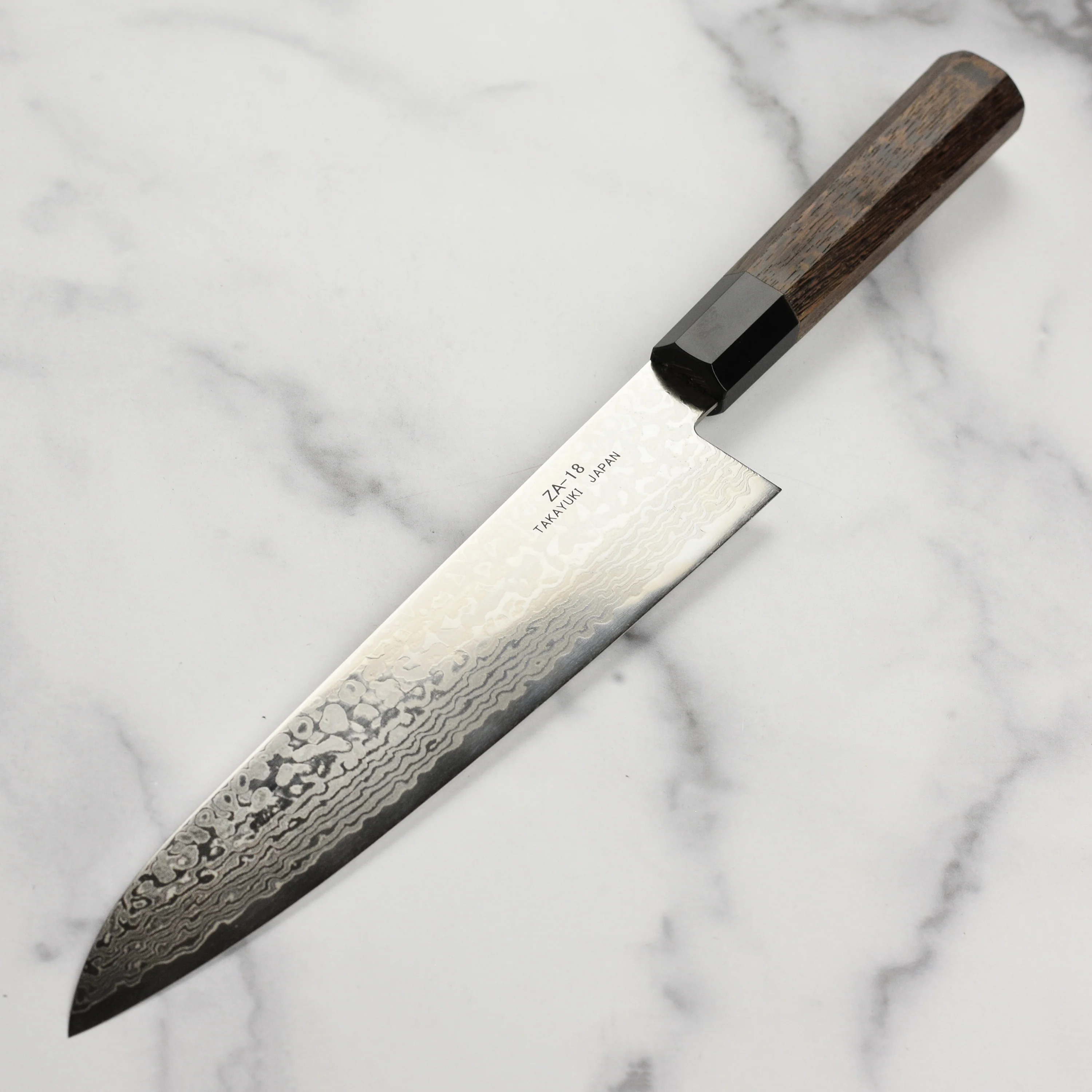 Takayuki Ginga ZA-18 Damascus 9.4" Gyuto - Image 11