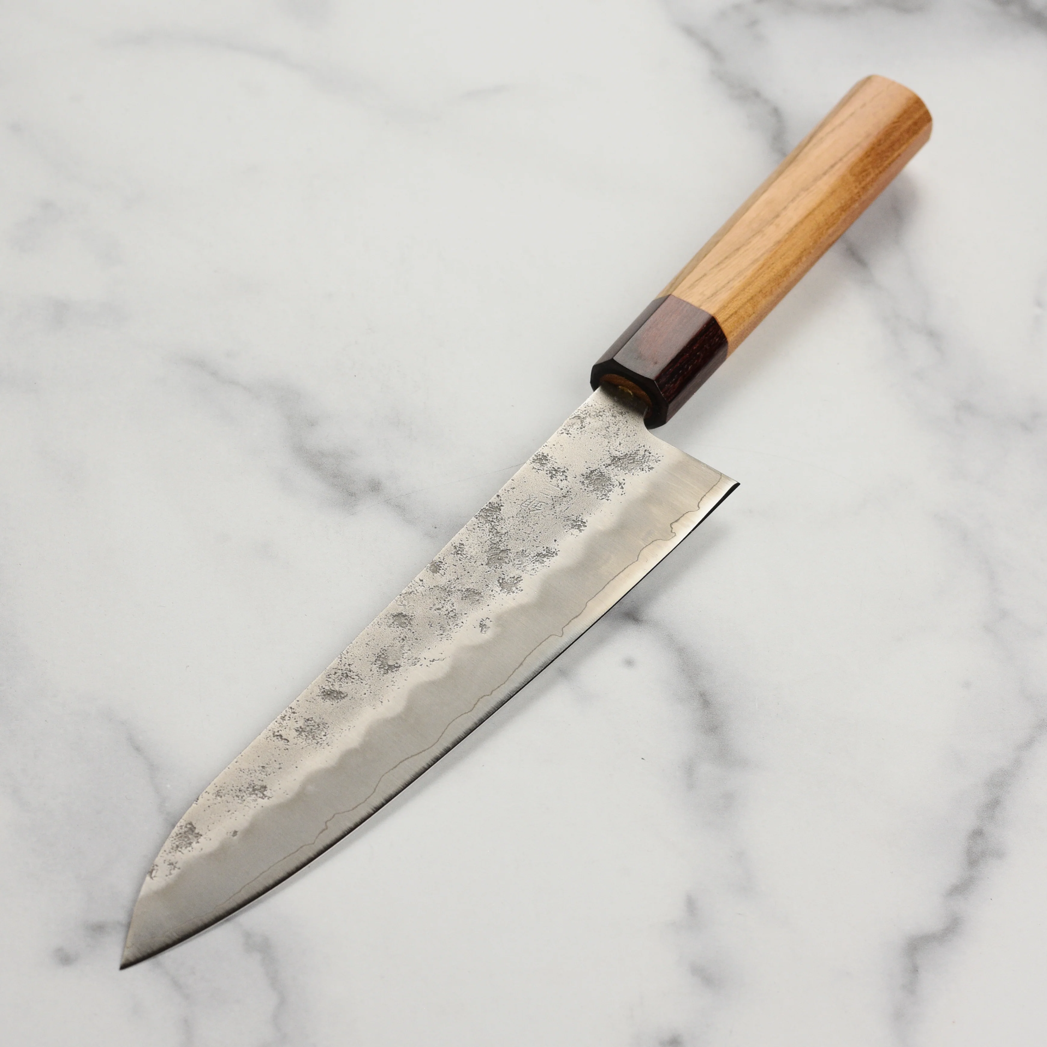Takayuki Ginsan Nashiji 8.25" Gyuto - Image 11