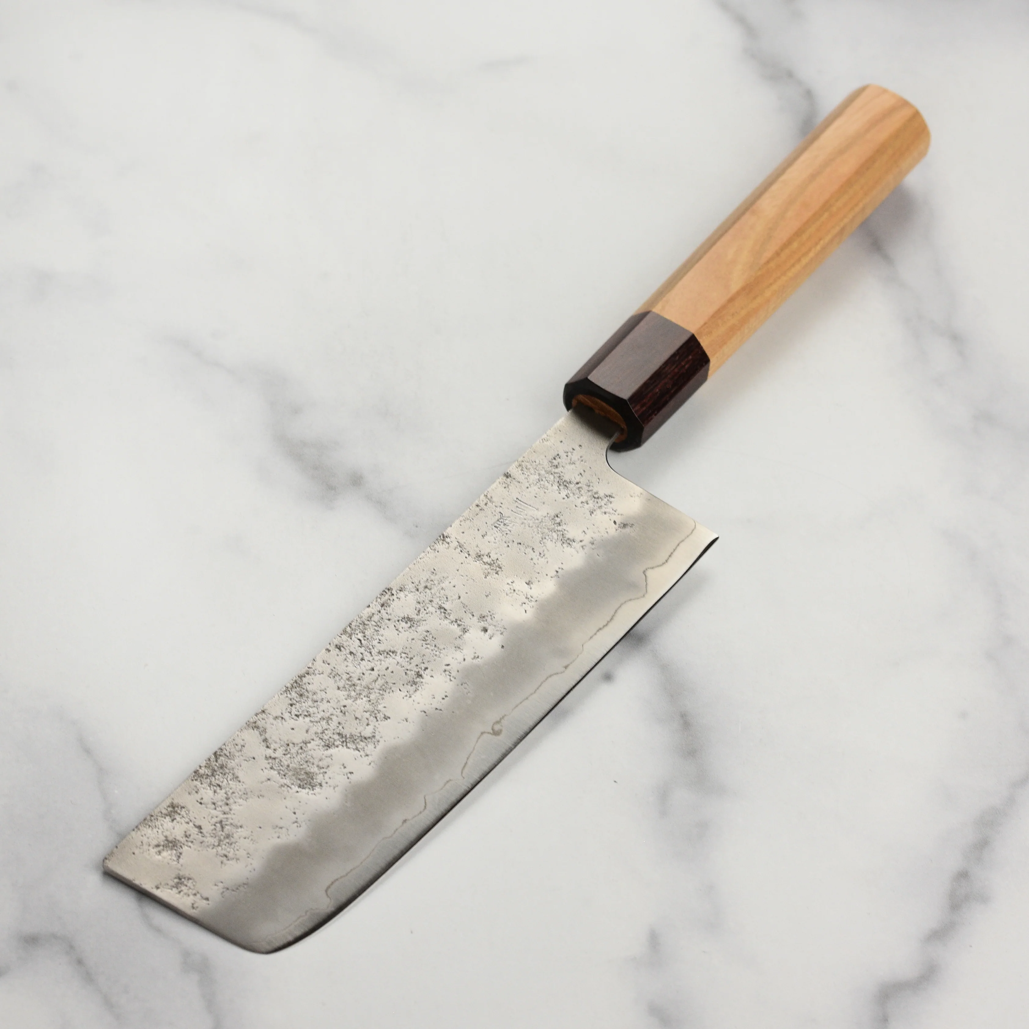 Takayuki Ginsan Nashiji 6.5" Nakiri - Image 11