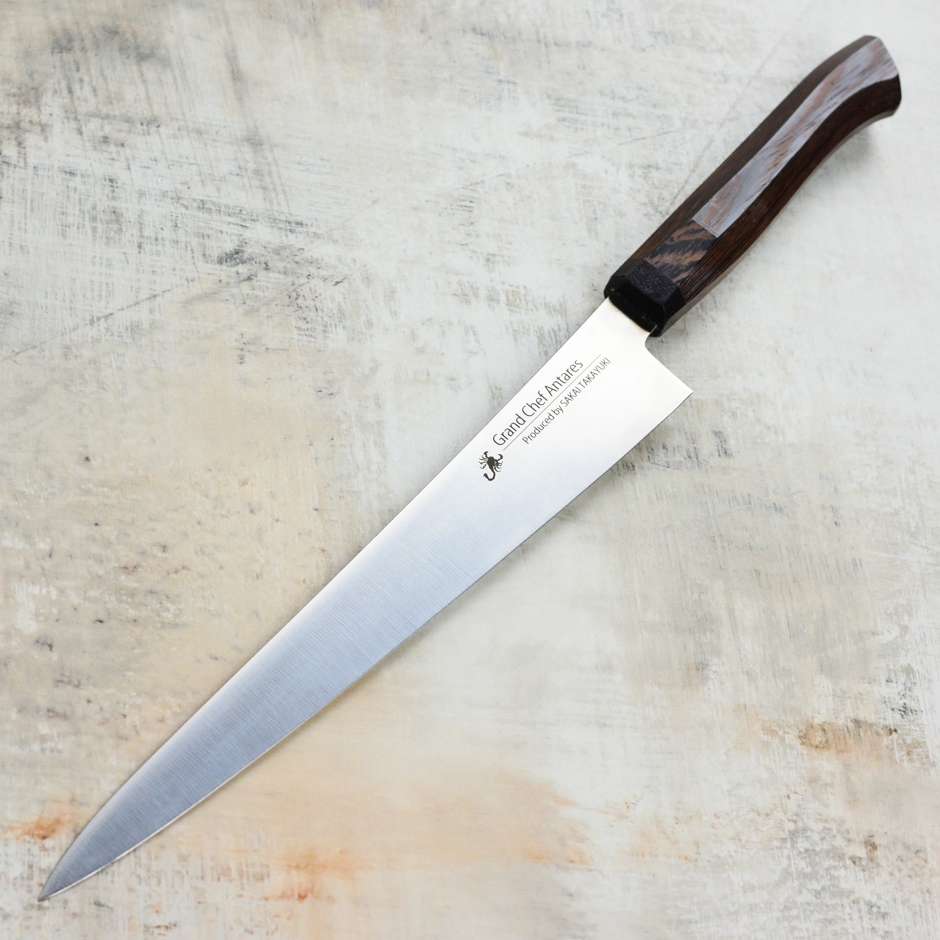 Takayuki Grand Chef Antares 10.6" Sujihiki - Image 7