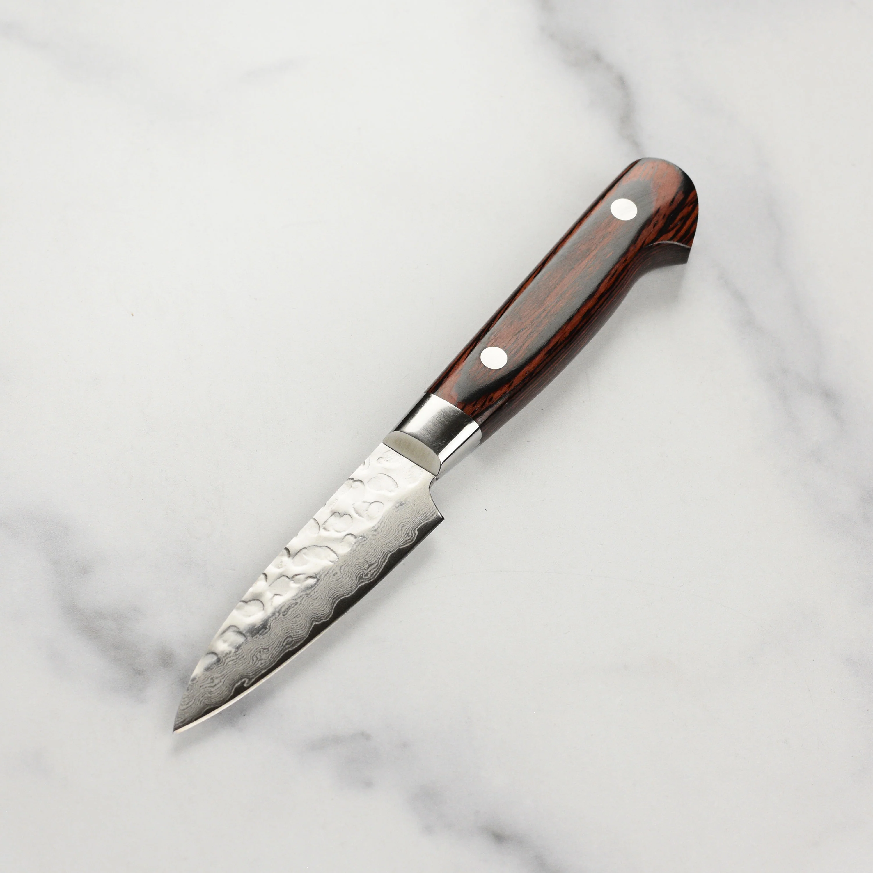 Takayuki Hammered Damascus 3.1" Petty - Image 11