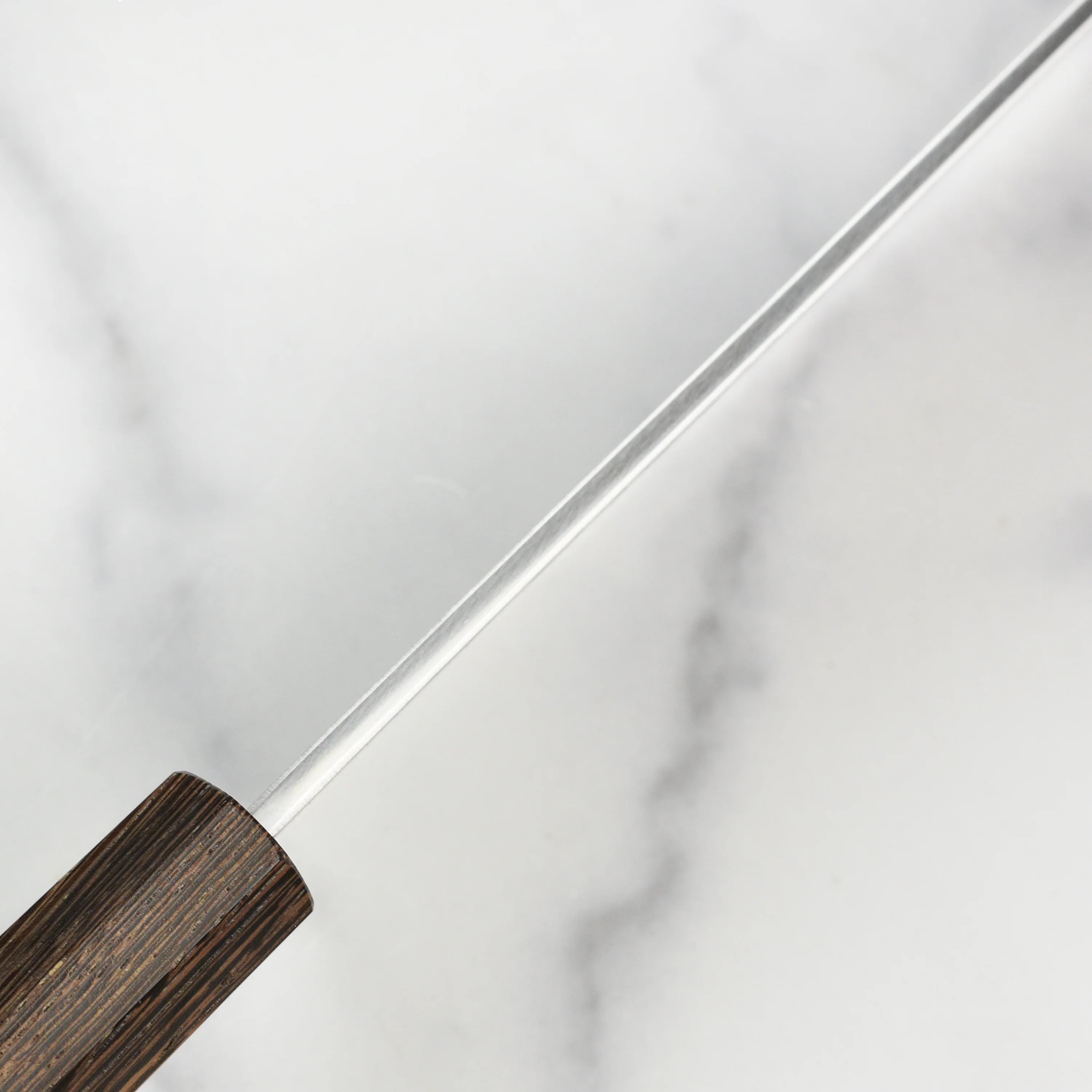 Takayuki Sanpou Hand-Forged Shirogami 9.4" Gyuto - Image 3