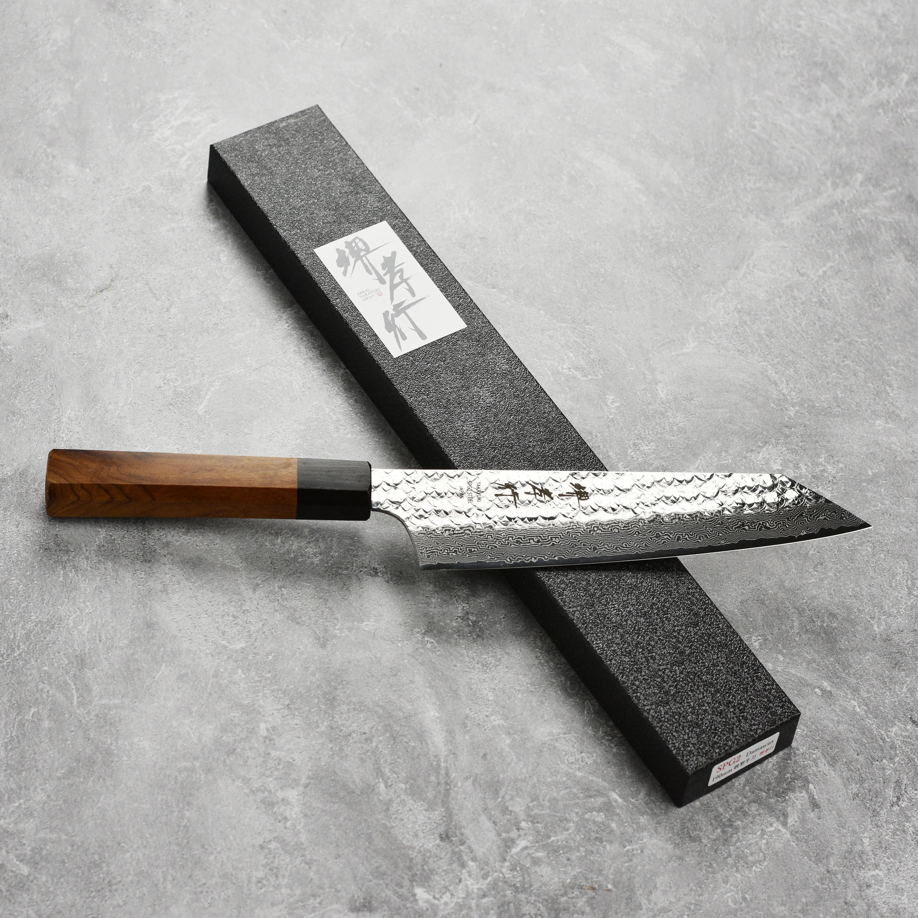Takayuki SG2 Damascus 7.5" Kiritsuke Gyuto - Image 7
