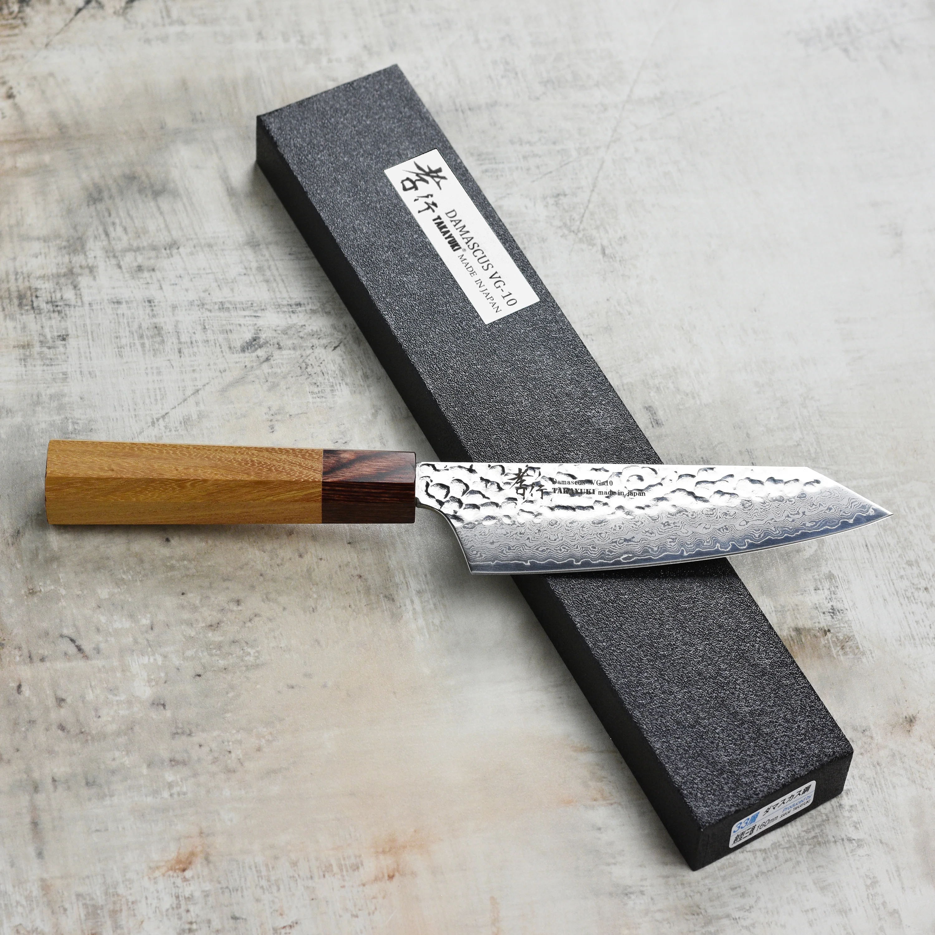 Takayuki Tsuchime Damascus 6.3" Bunka - Image 8