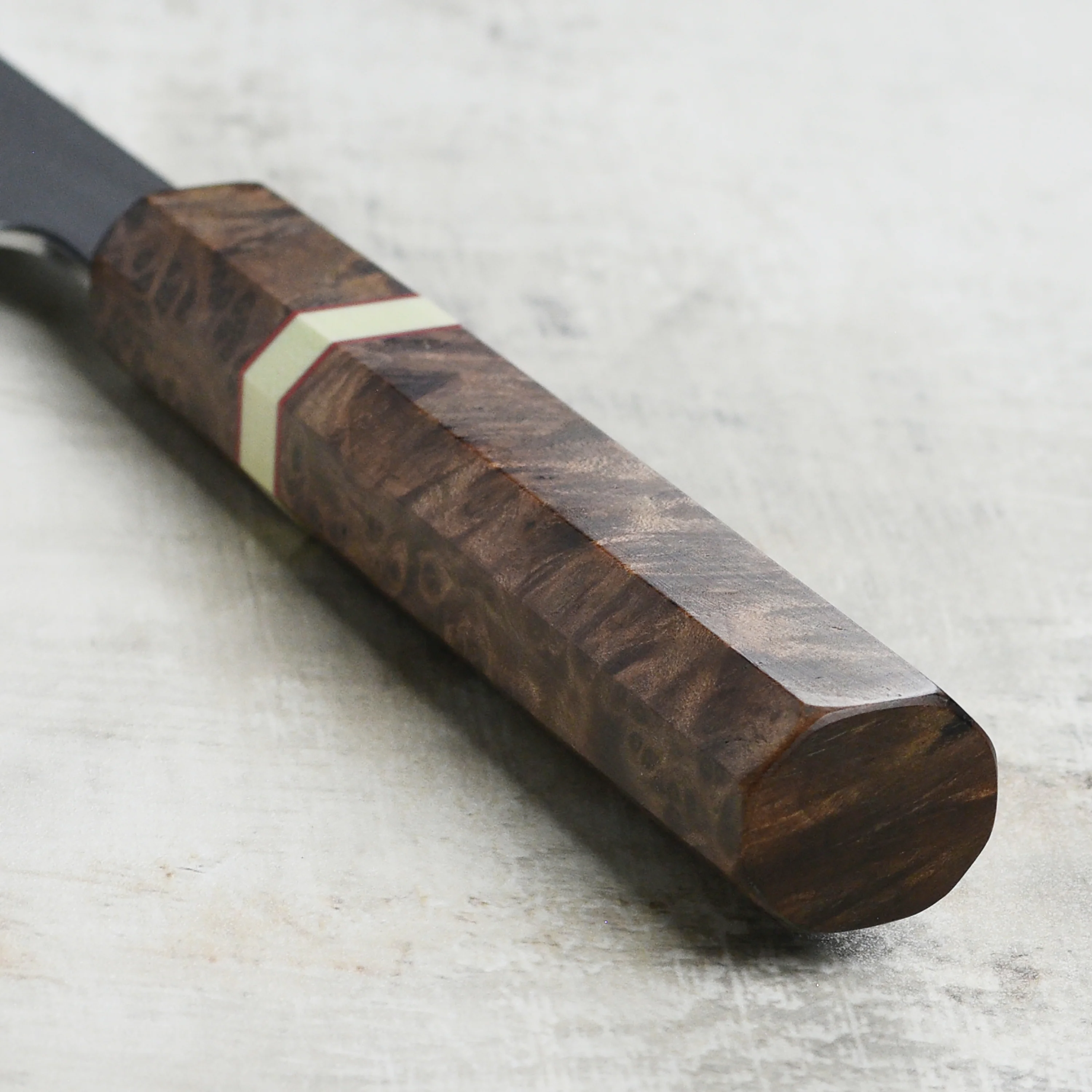 Tetsujin Aogami #2 So Kasumi 7" Nakiri, C+M Custom Handle - Image 2