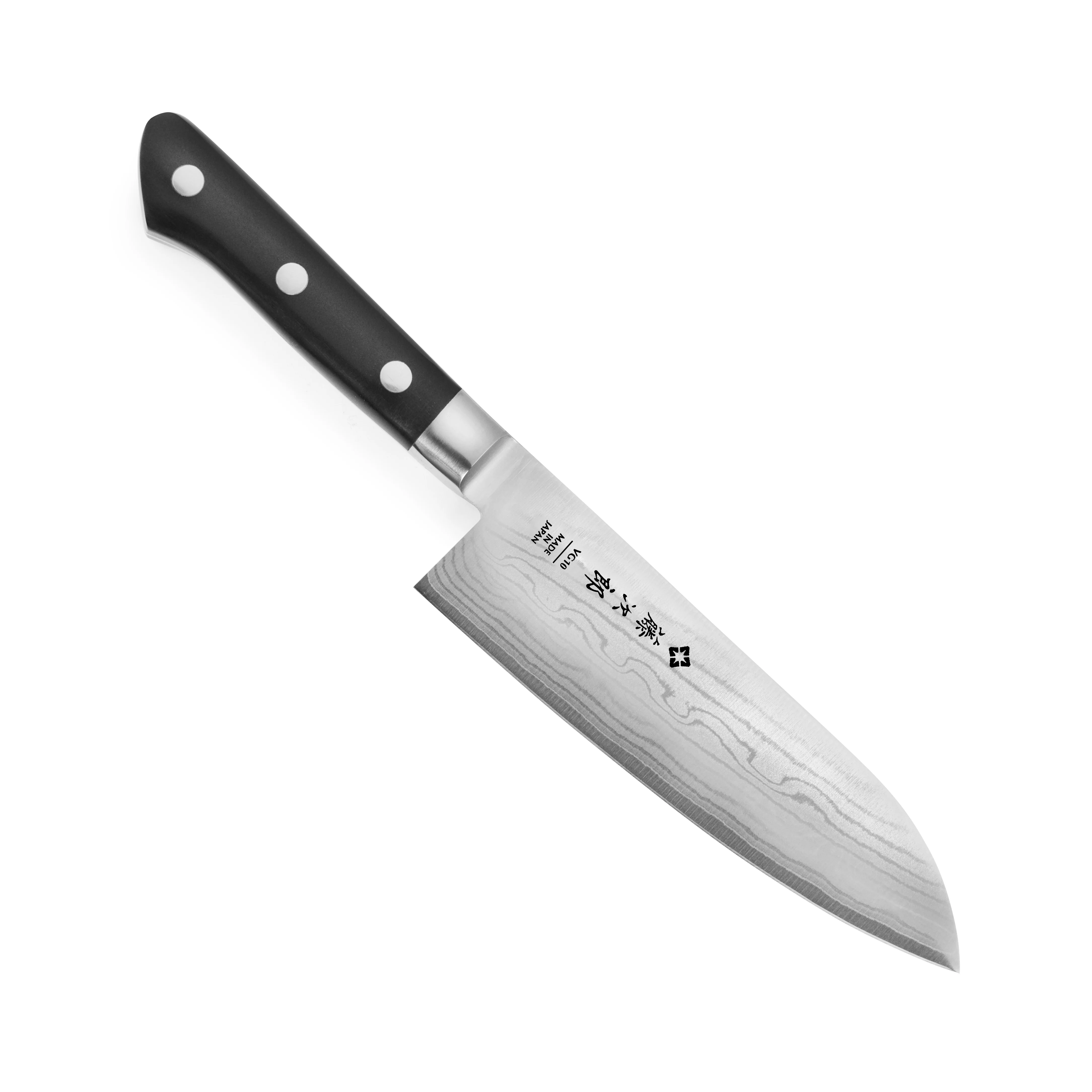 Tojiro Classic Damascus 7" Santoku Knife - Image 4