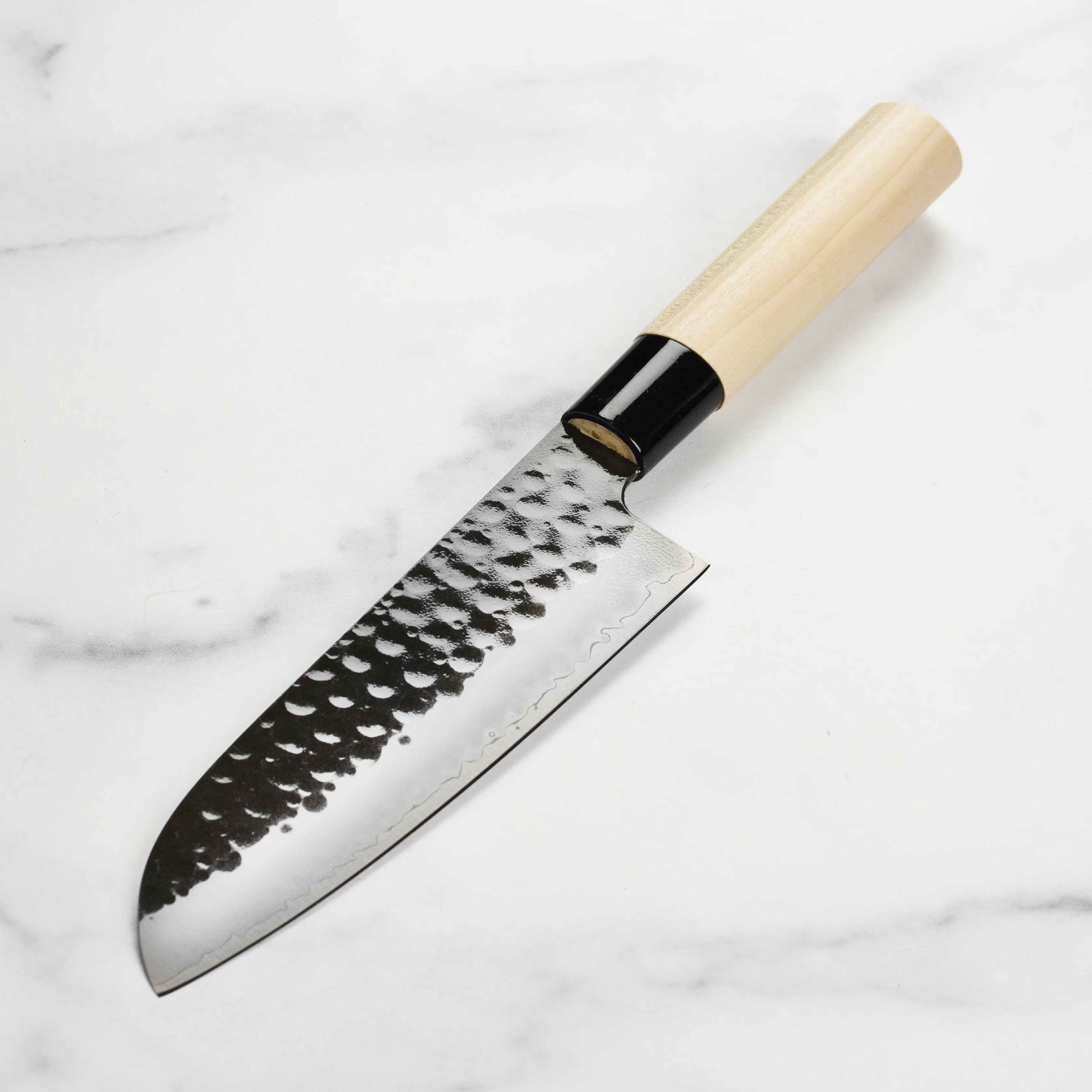 Tojiro Hammered 6.75" Santoku Knife - Image 5