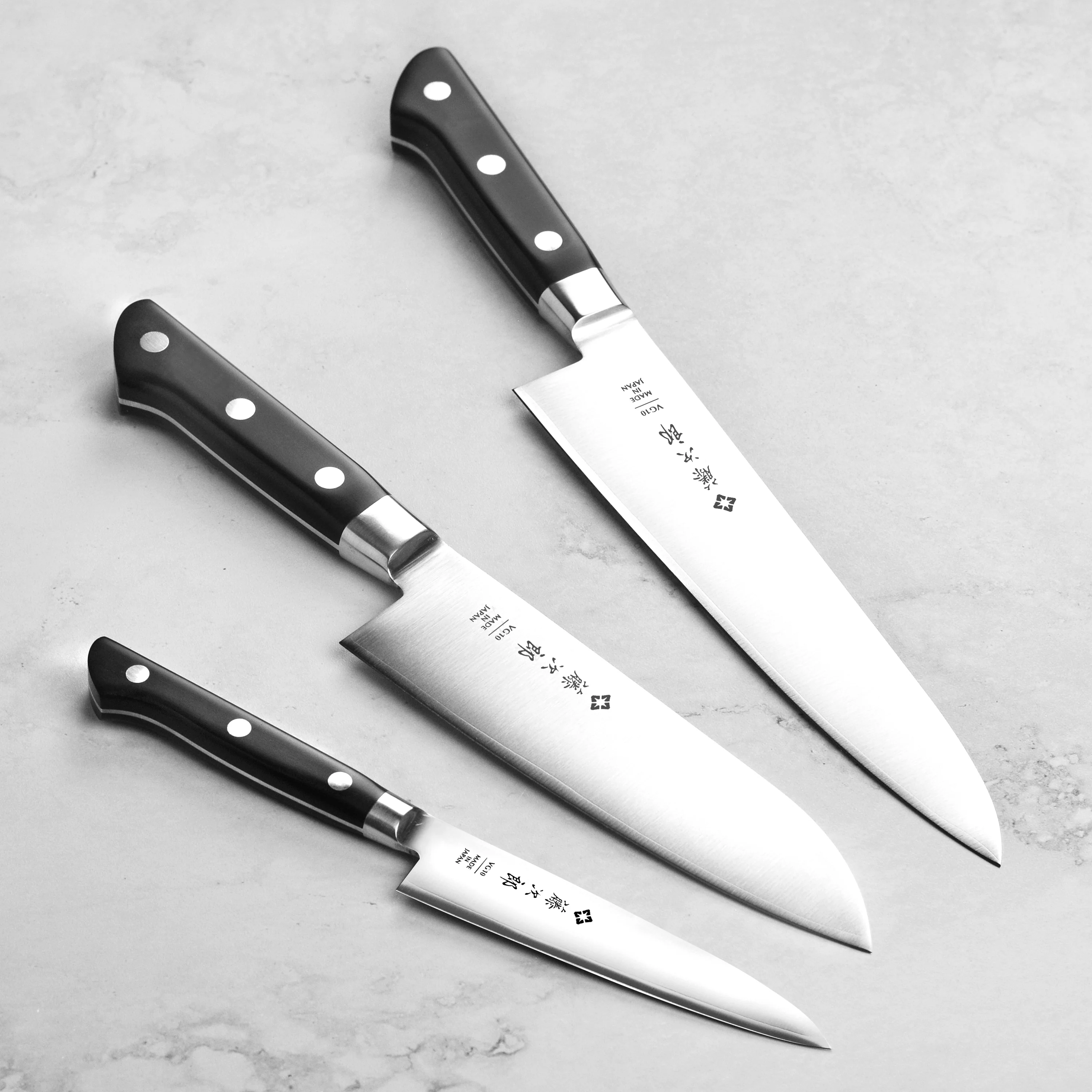 Tojiro Classic 3 Piece Knife Set - Image 3