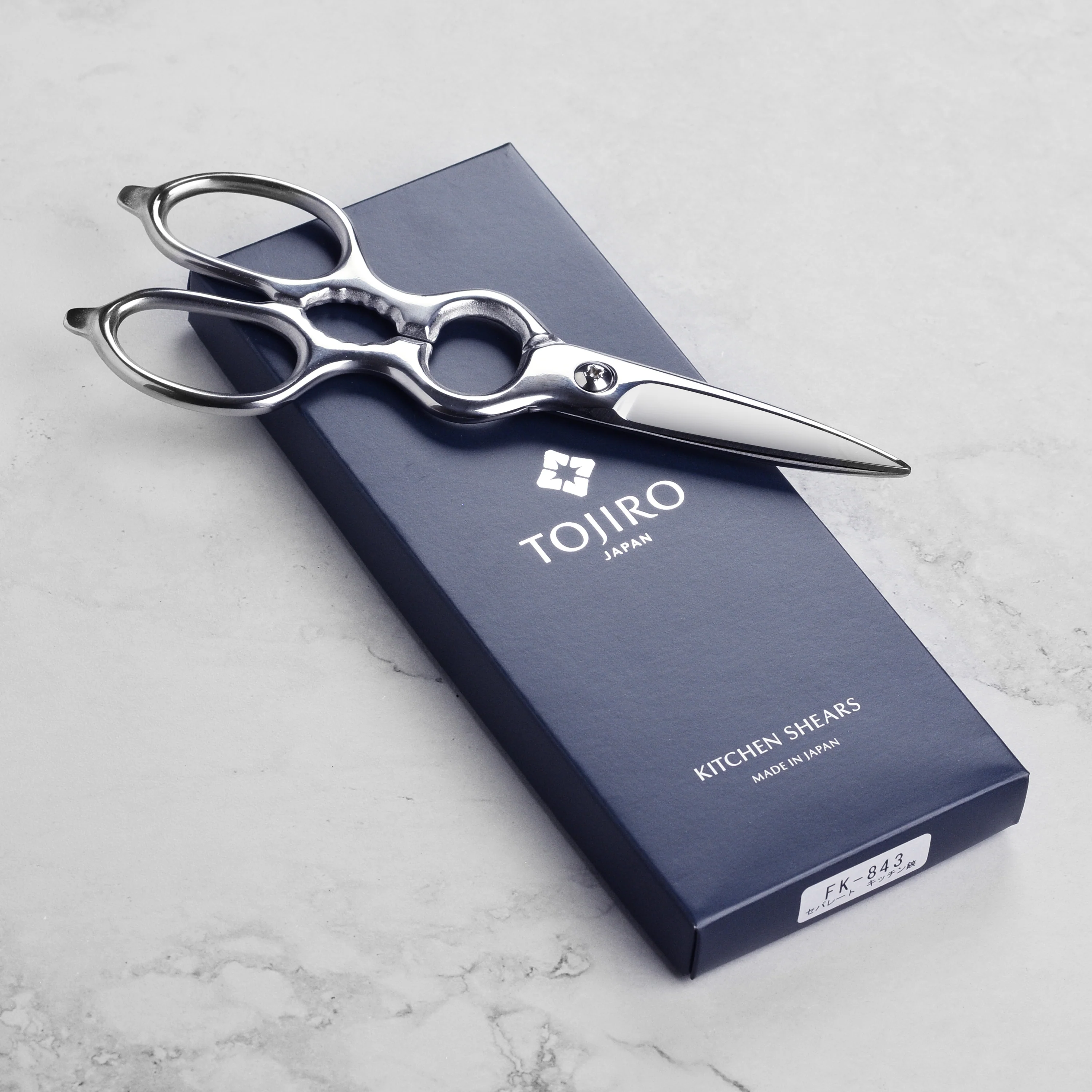 Tojiro Stainless Steel Take-Apart Kitchen Shears - Image 6
