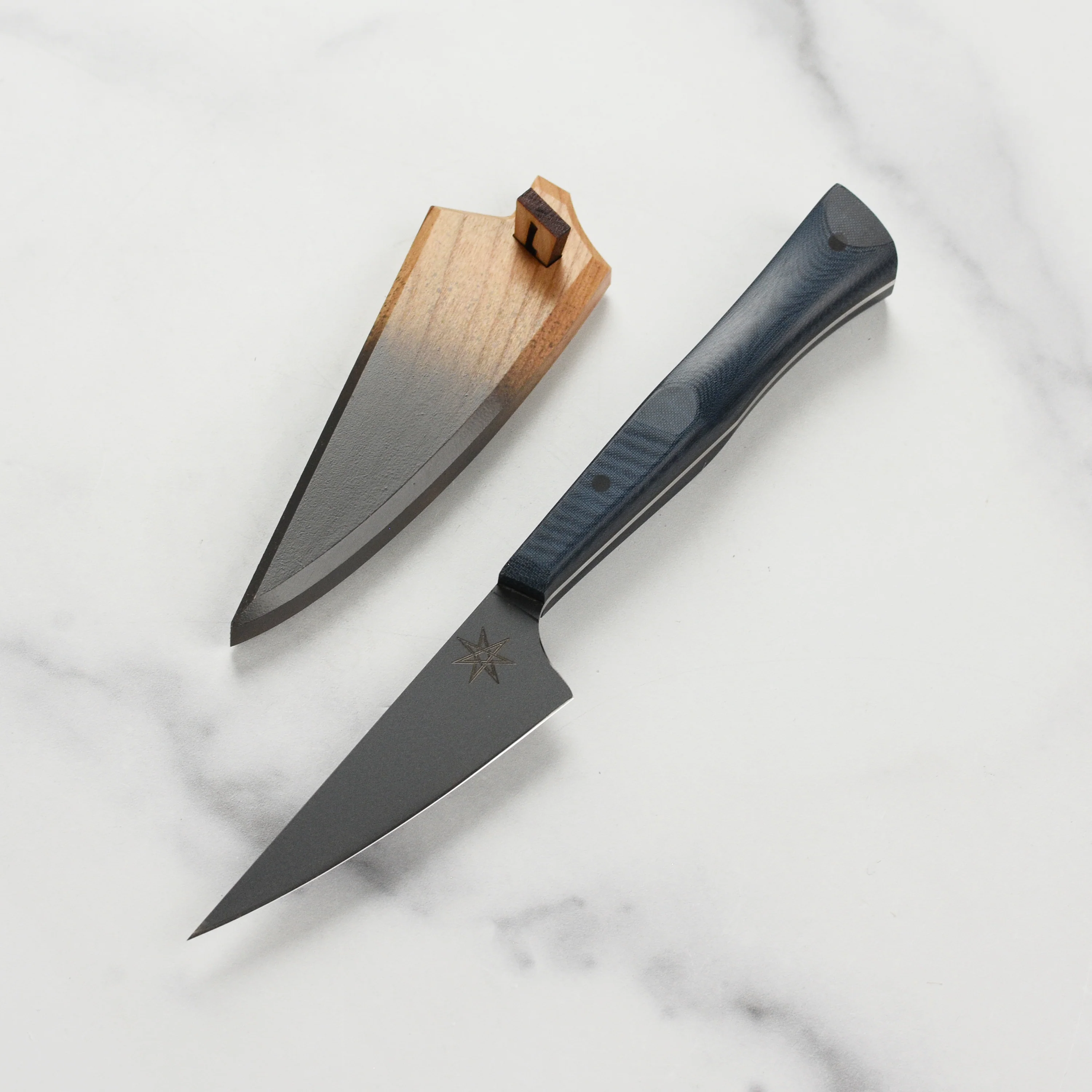 Town Cutler eXo Blue Saya for 3" Paring Knife - Image 5