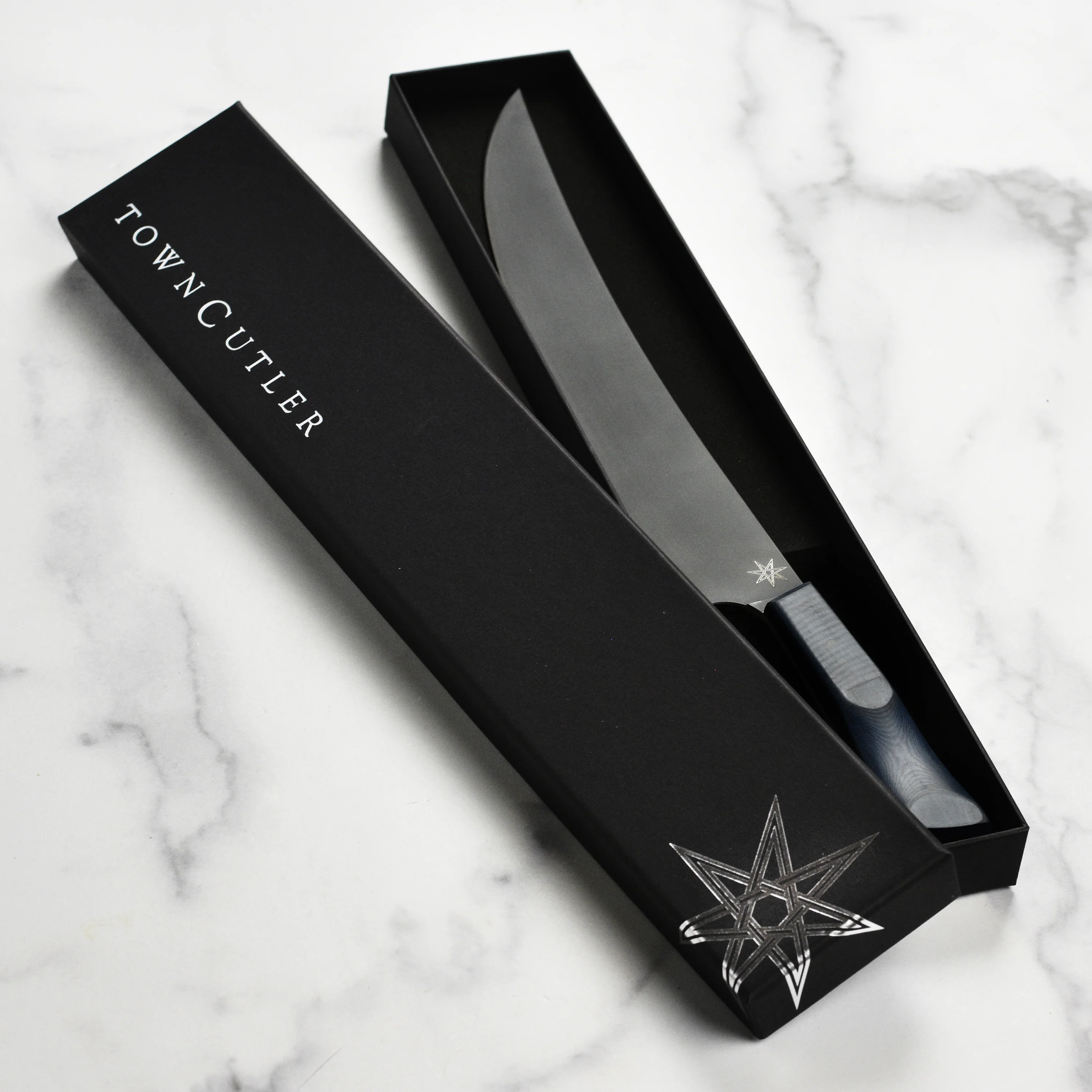 Town Cutler eXo Blue 11" Scimitar - Image 5