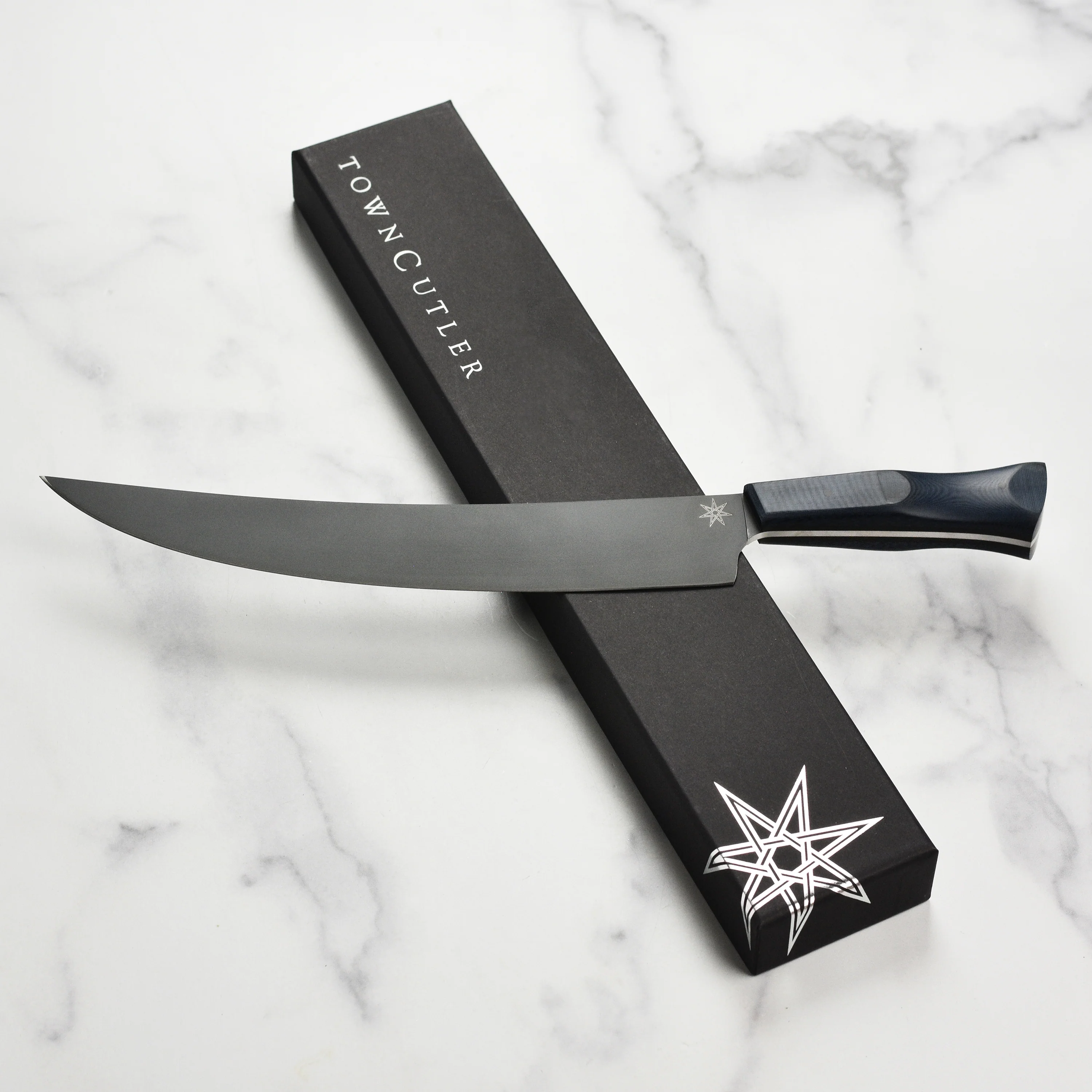Town Cutler eXo Blue 11" Scimitar - Image 7