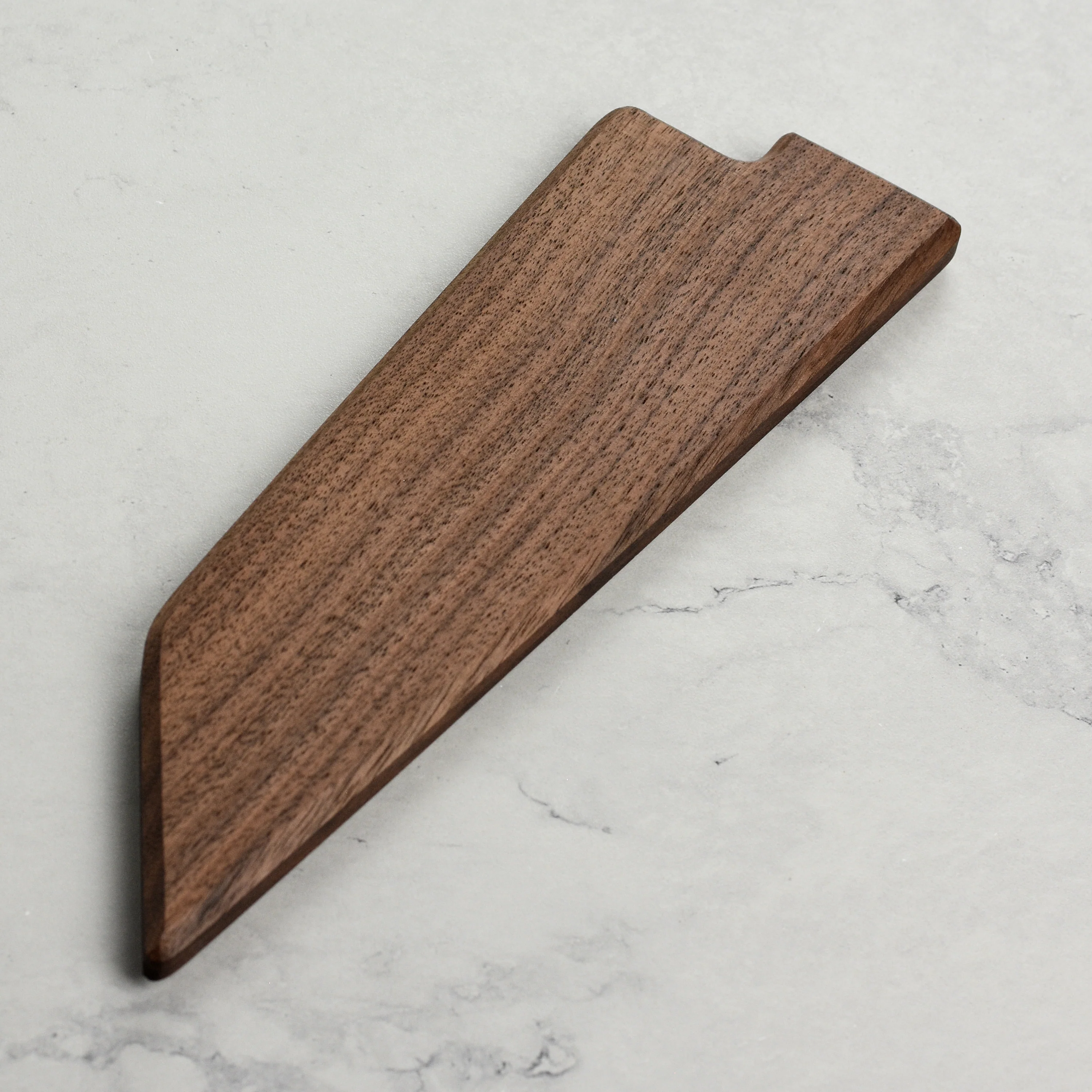 Walnut Magnetic Saya for 7" Bunka Knife - Image 5