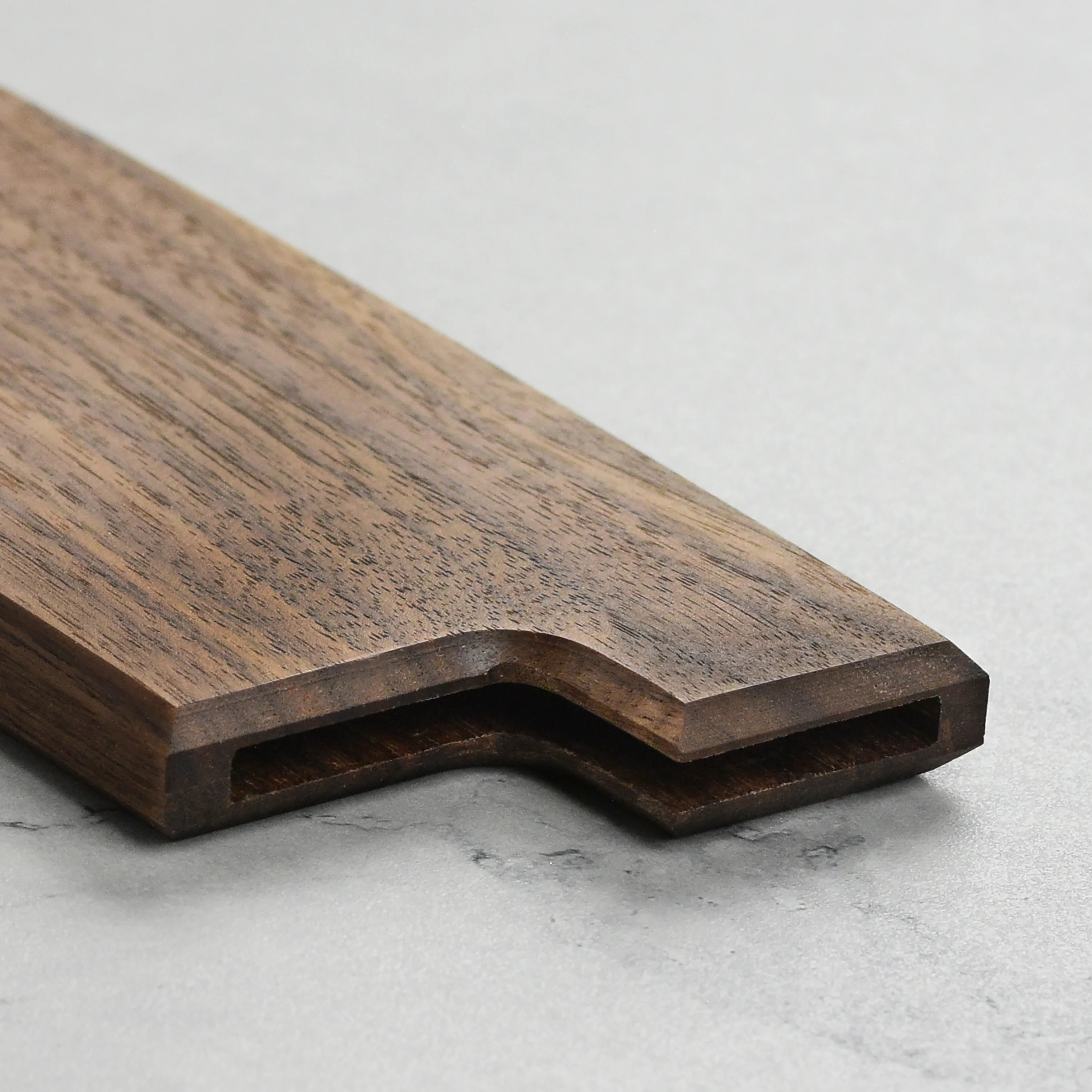 Walnut Magnetic Saya for 9.4" Kiritsuke - Image 6