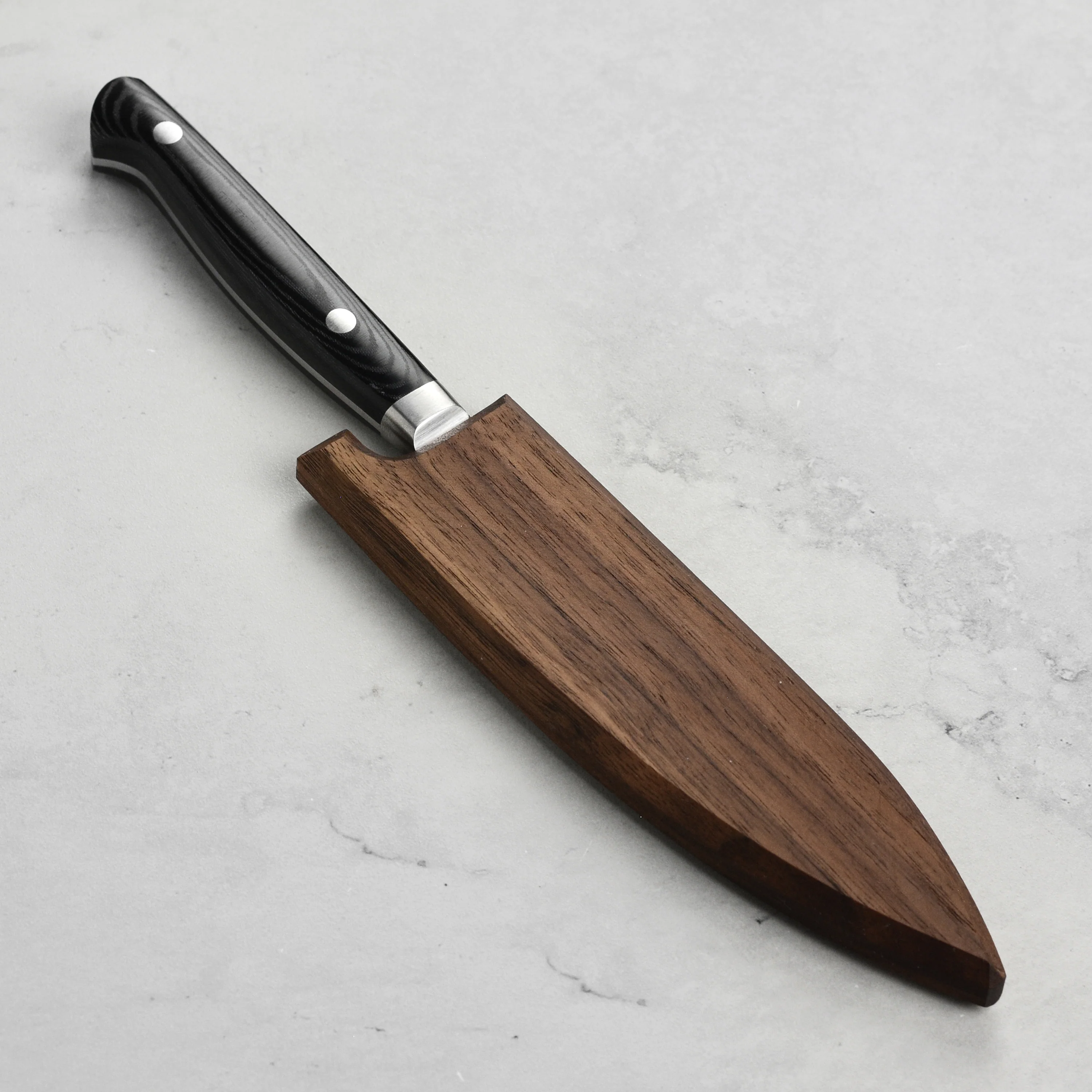 Walnut Magnetic Saya for 4.7" Petty - Image 6