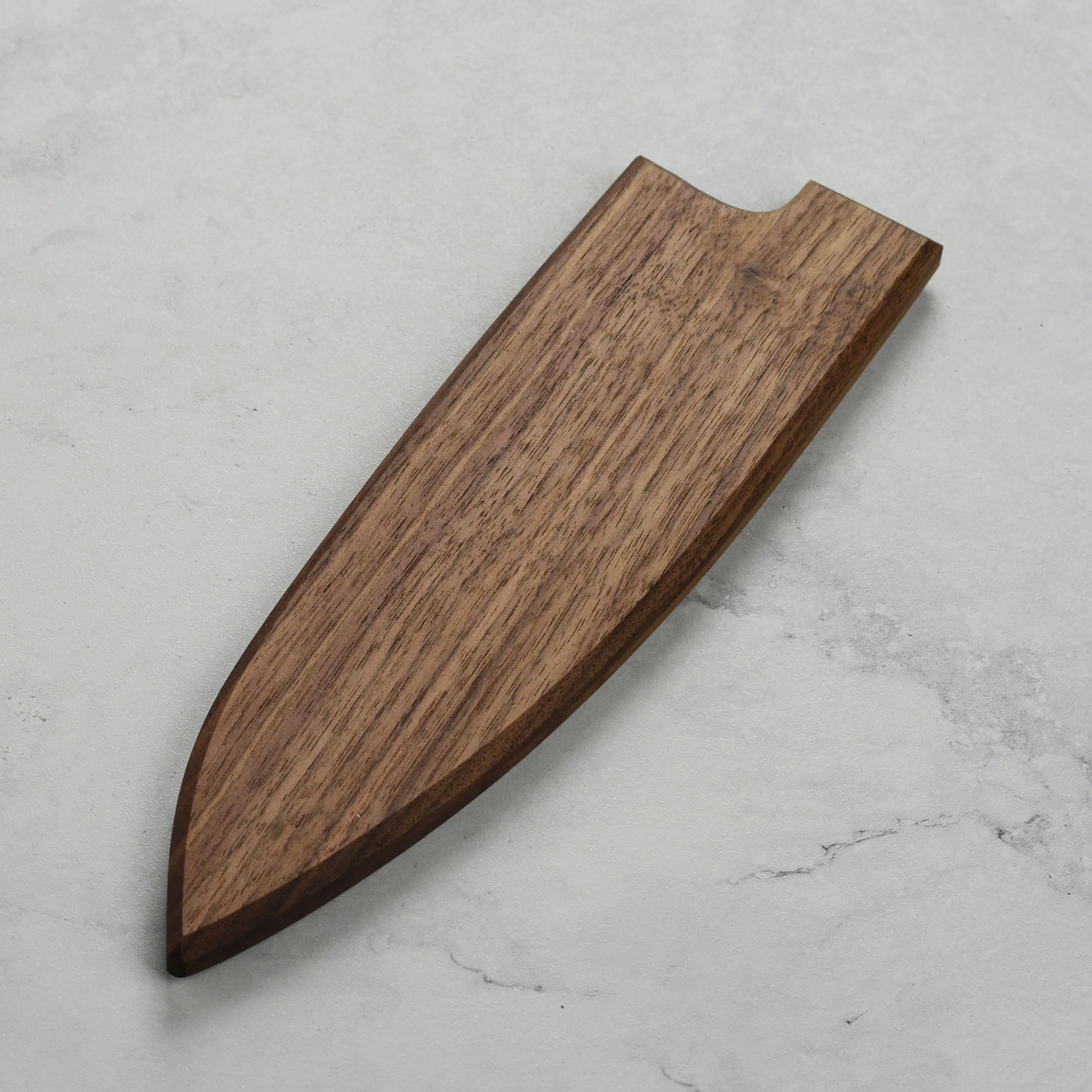 Walnut Magnetic Saya for 7" Santoku - Image 4