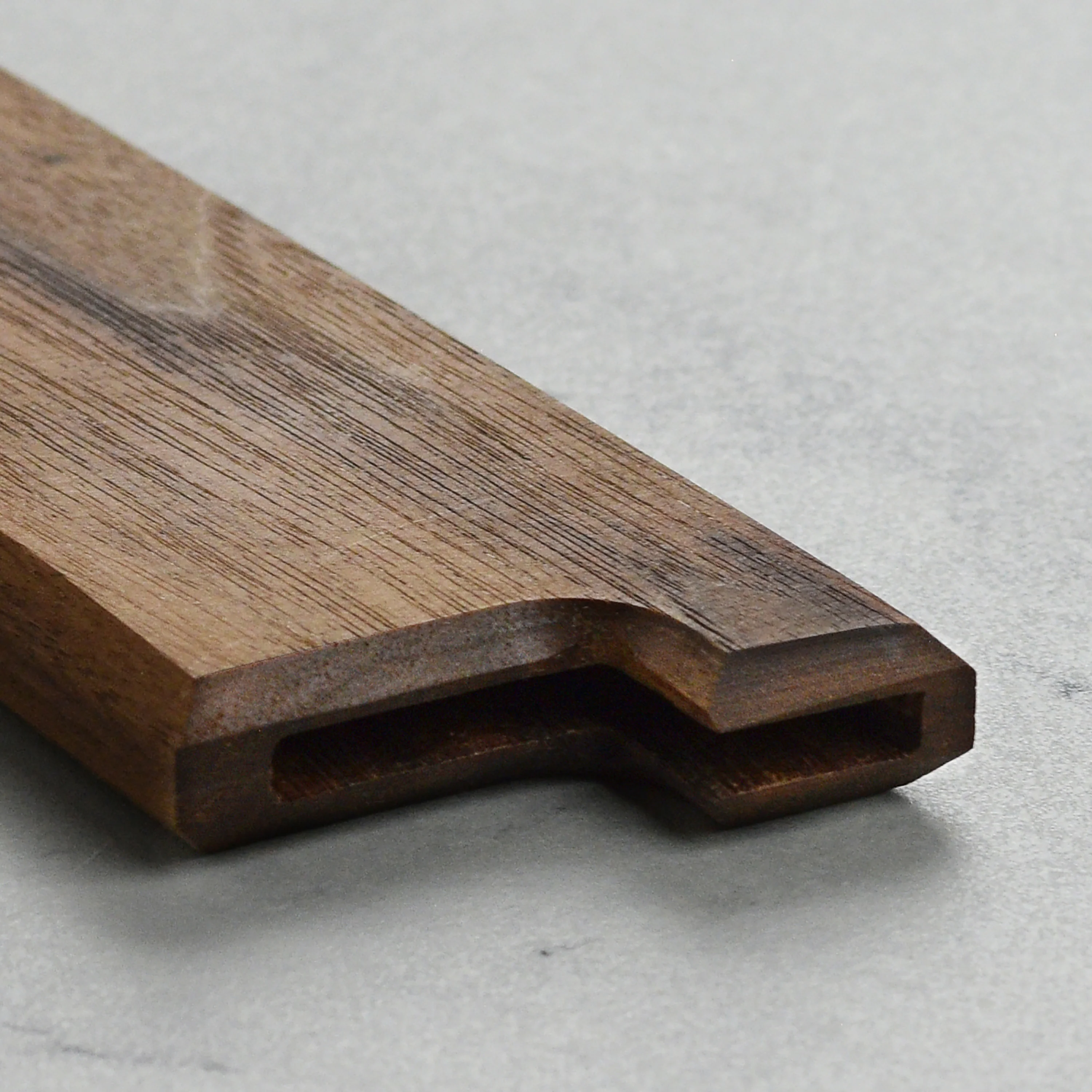 Walnut Magnetic Saya for 9.4" Sujihiki - Image 5