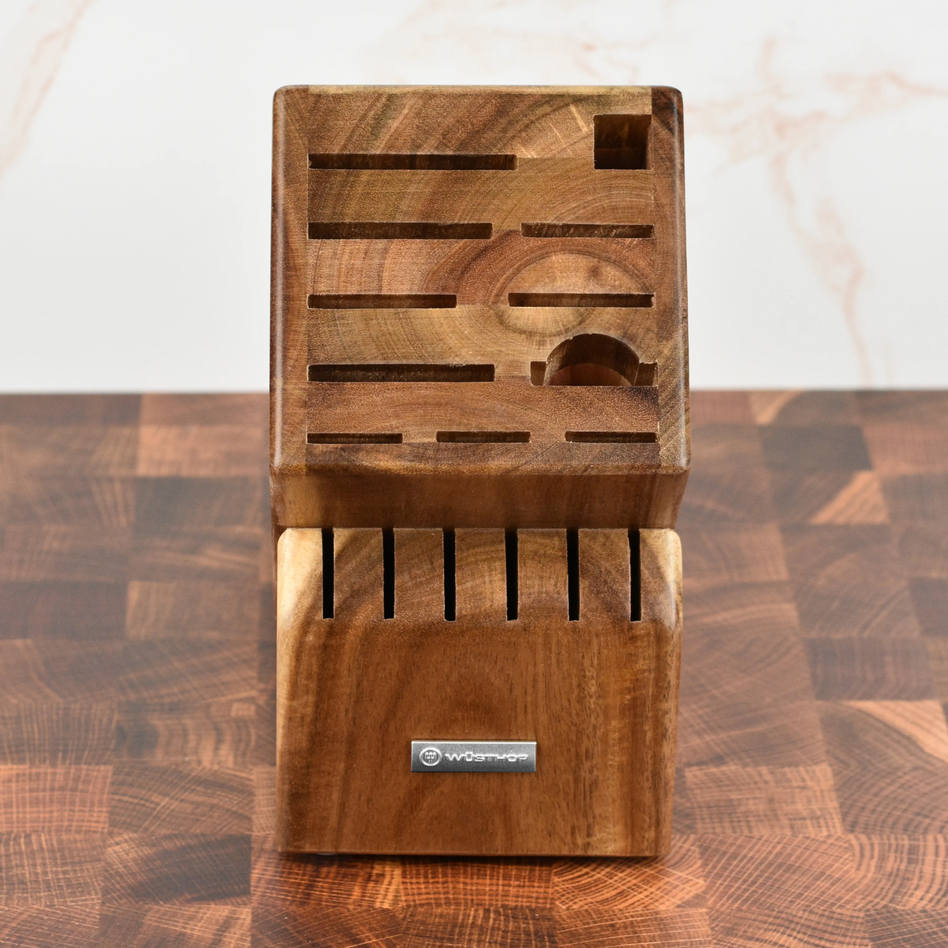 Wusthof 17 Slot Acacia Knife Block - Image 3