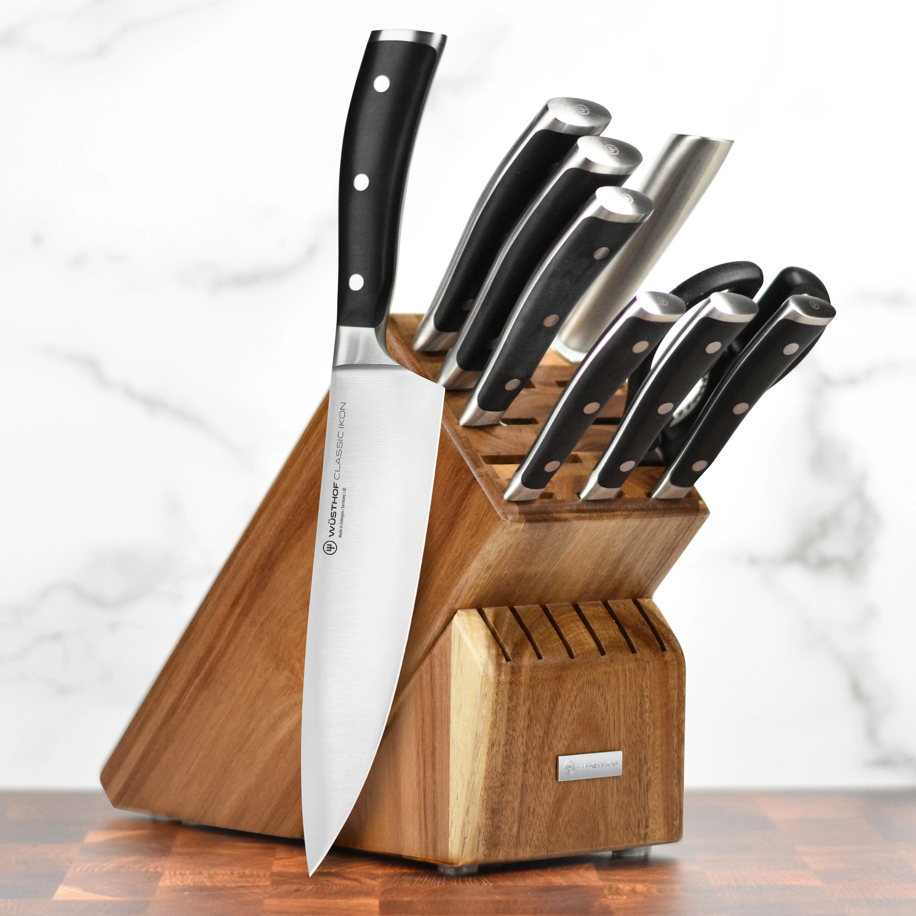 Wusthof 17 Slot Acacia Knife Block - Image 5