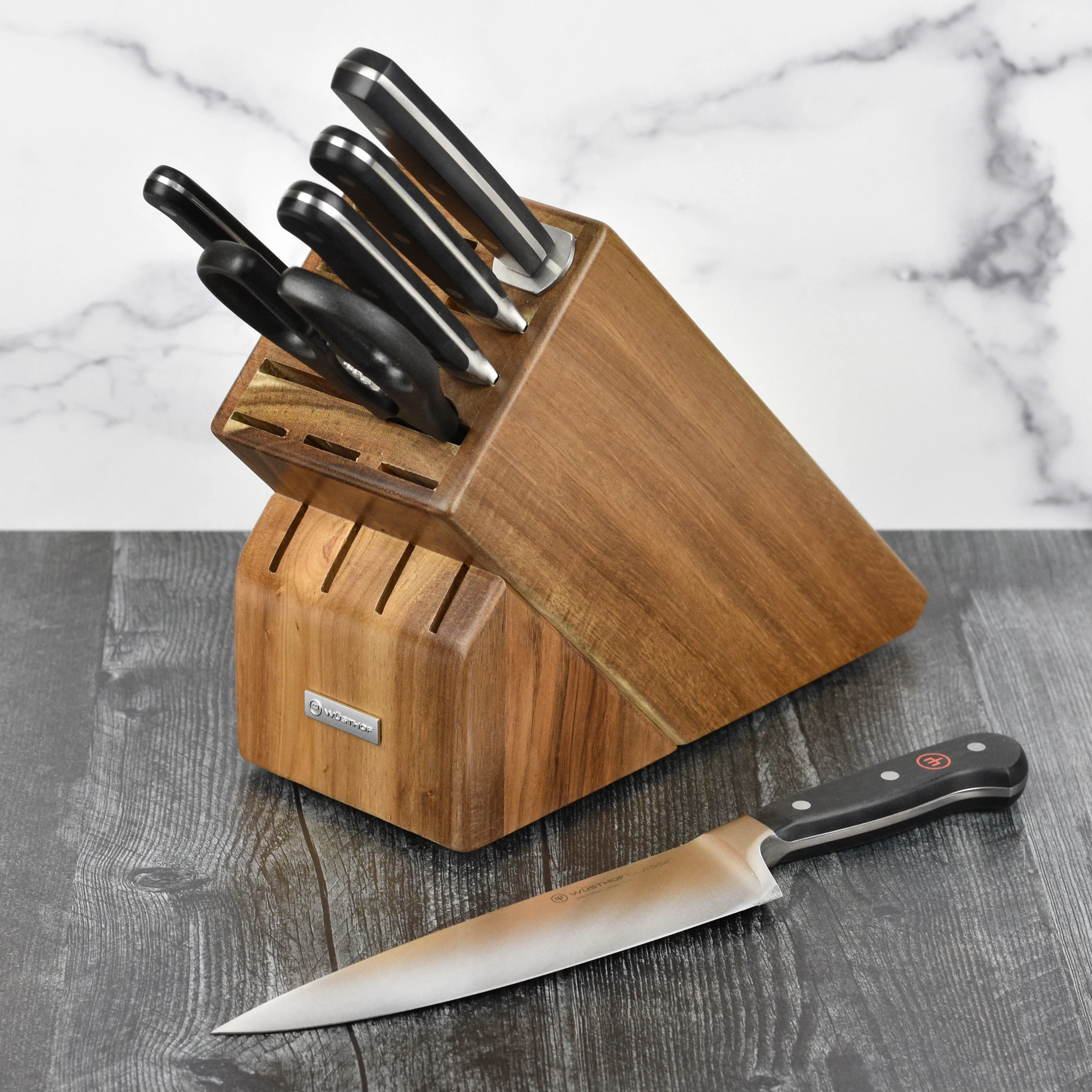 Wusthof 15 Slot Acacia Knife Block - Image 2