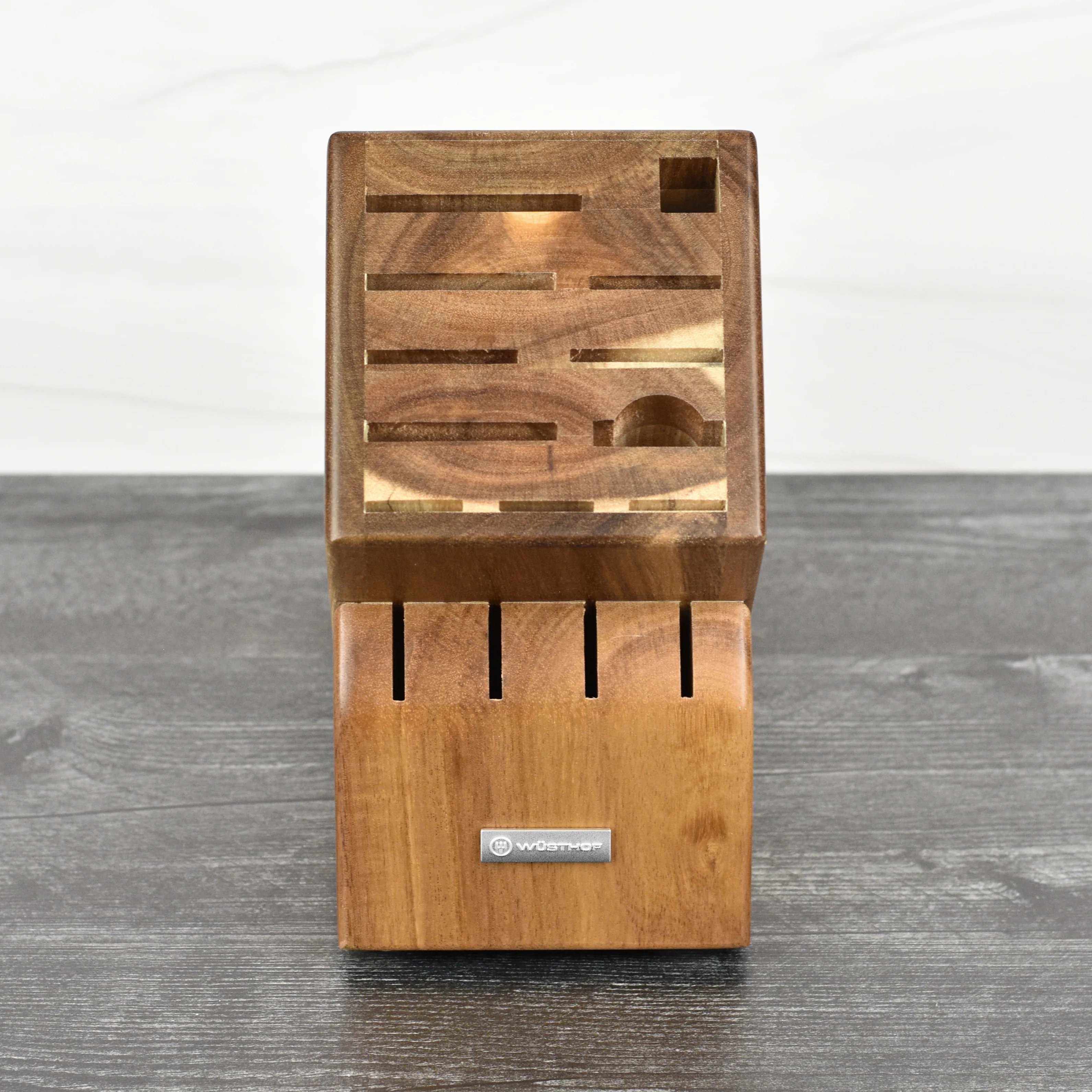 Wusthof 15 Slot Acacia Knife Block - Image 5