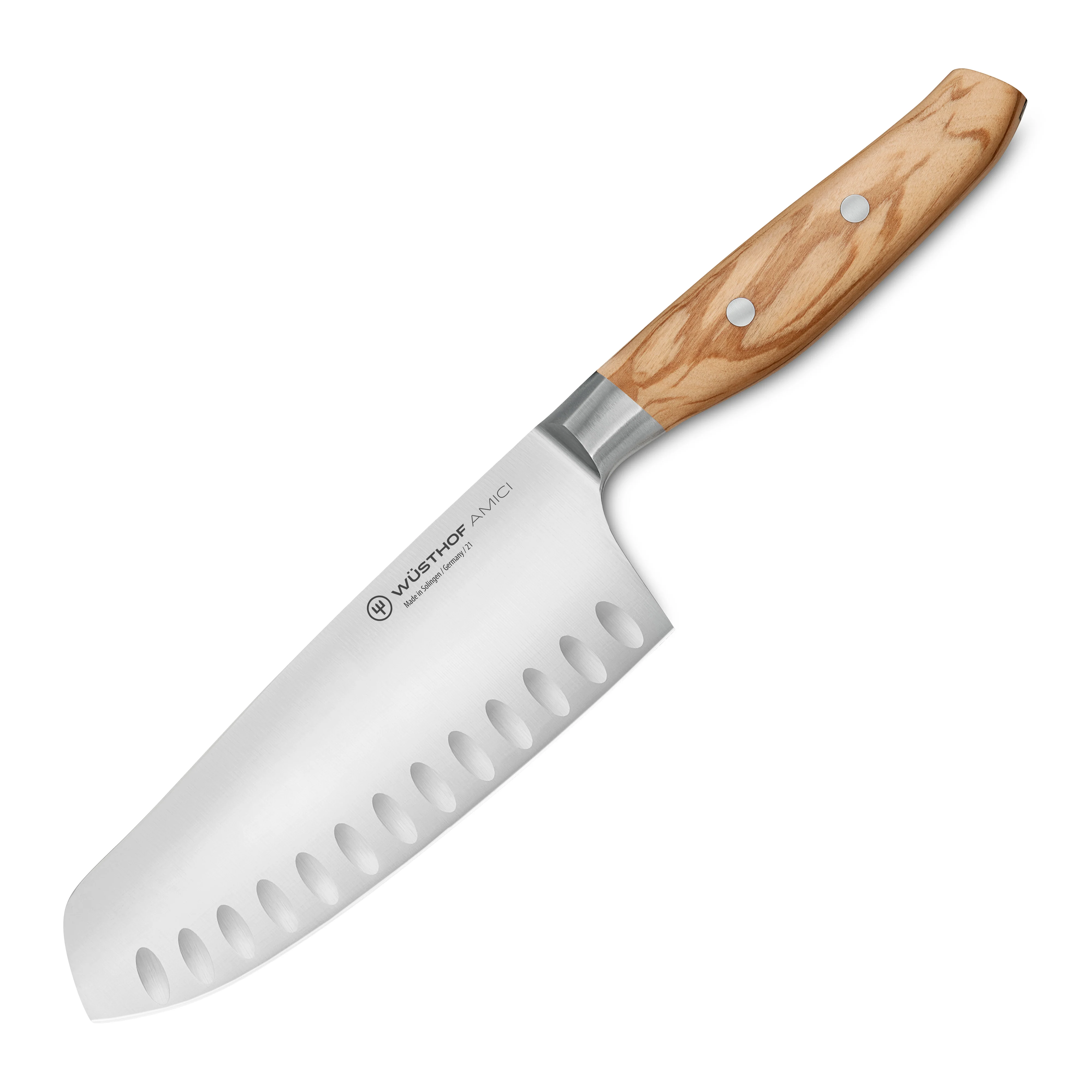 Wusthof Amici 7" Hollow Edge Santoku Knife - Image 11