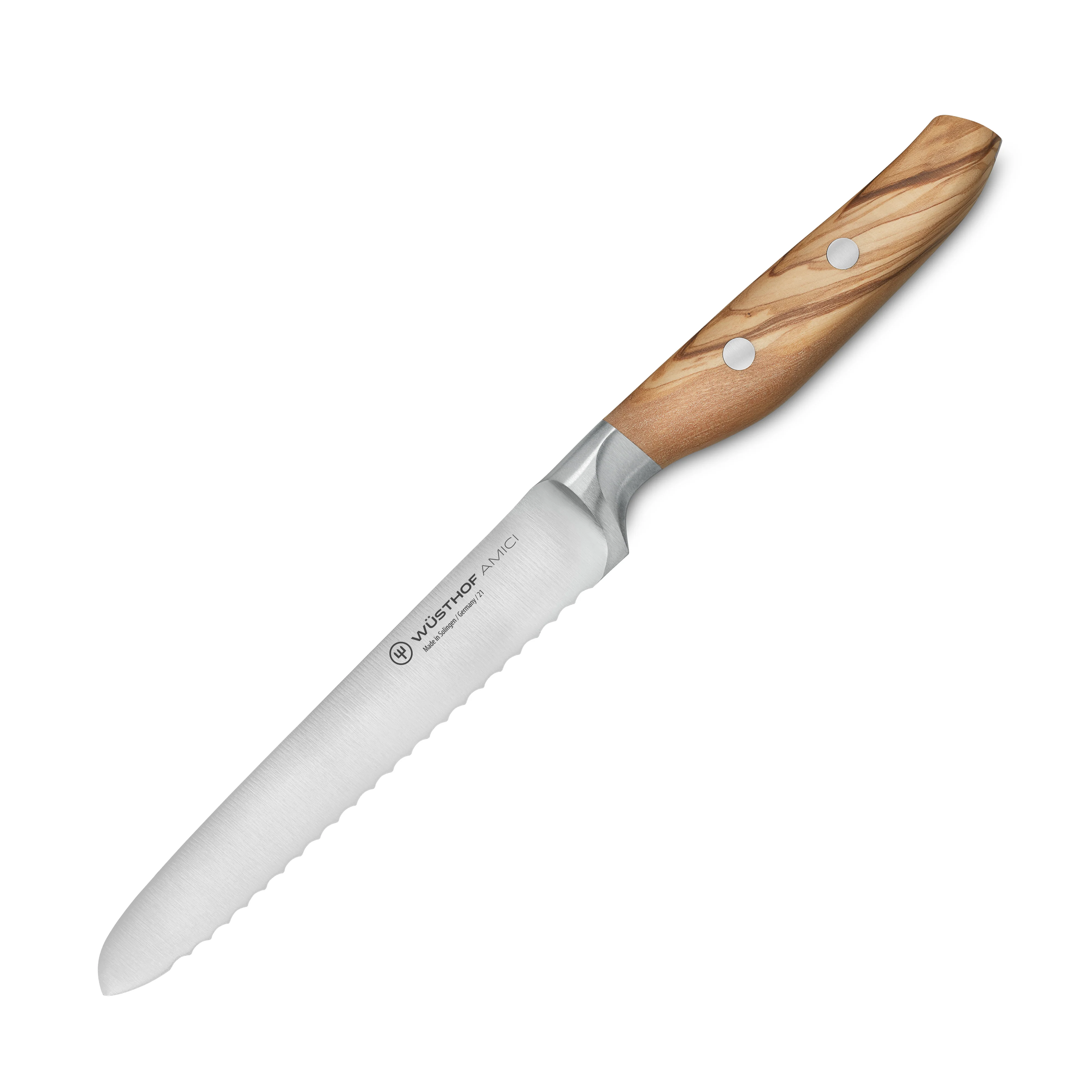Wusthof Amici 5" Serrated Utility Knife - Image 6