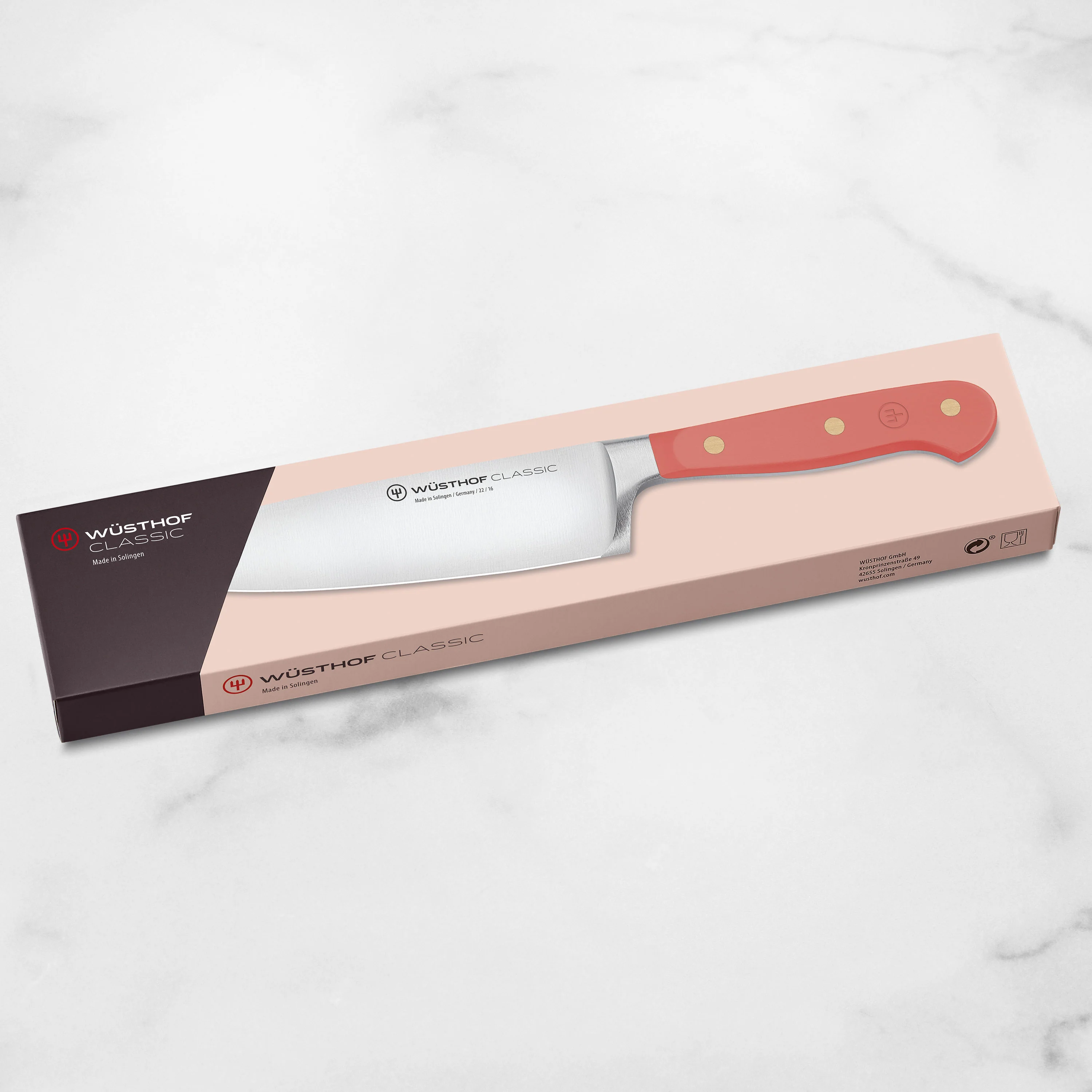 Wusthof Classic Coral Peach 6" Chef's Knife - Image 7