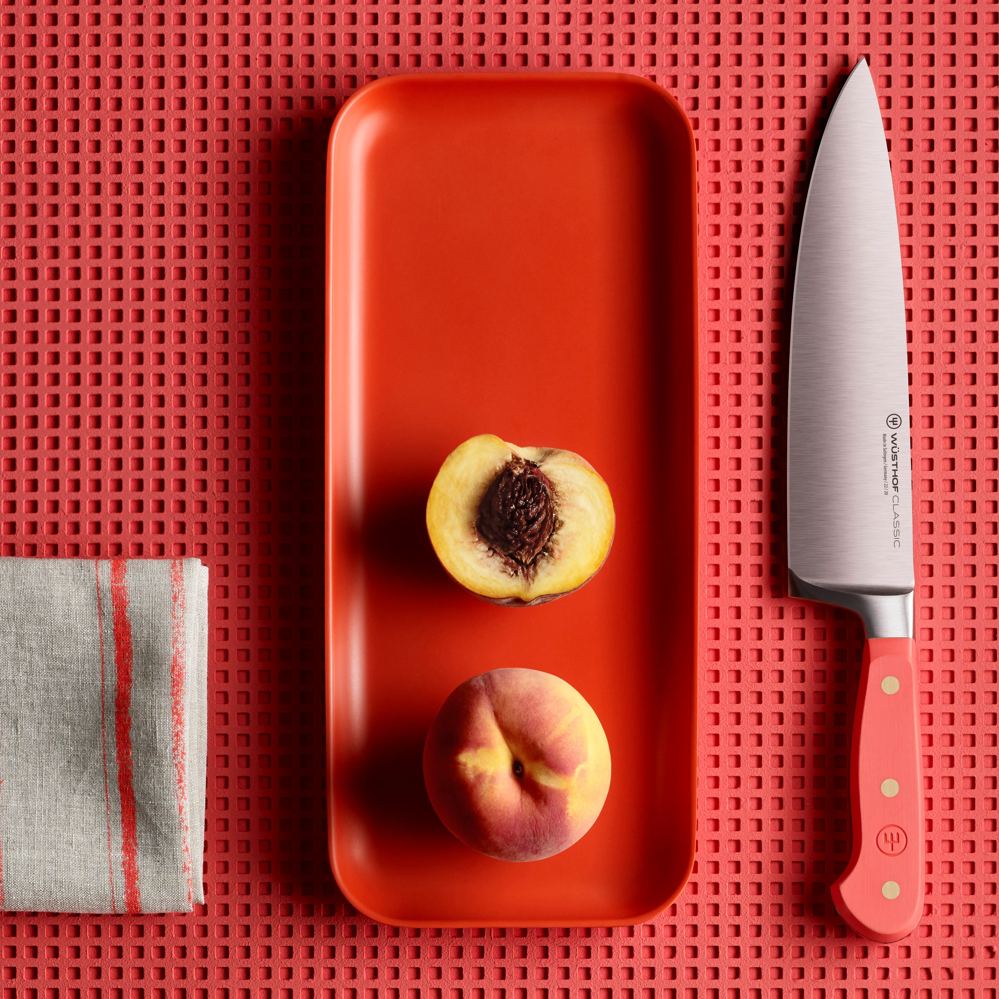 Wusthof Classic Coral Peach 8" Chef's Knife - Image 5