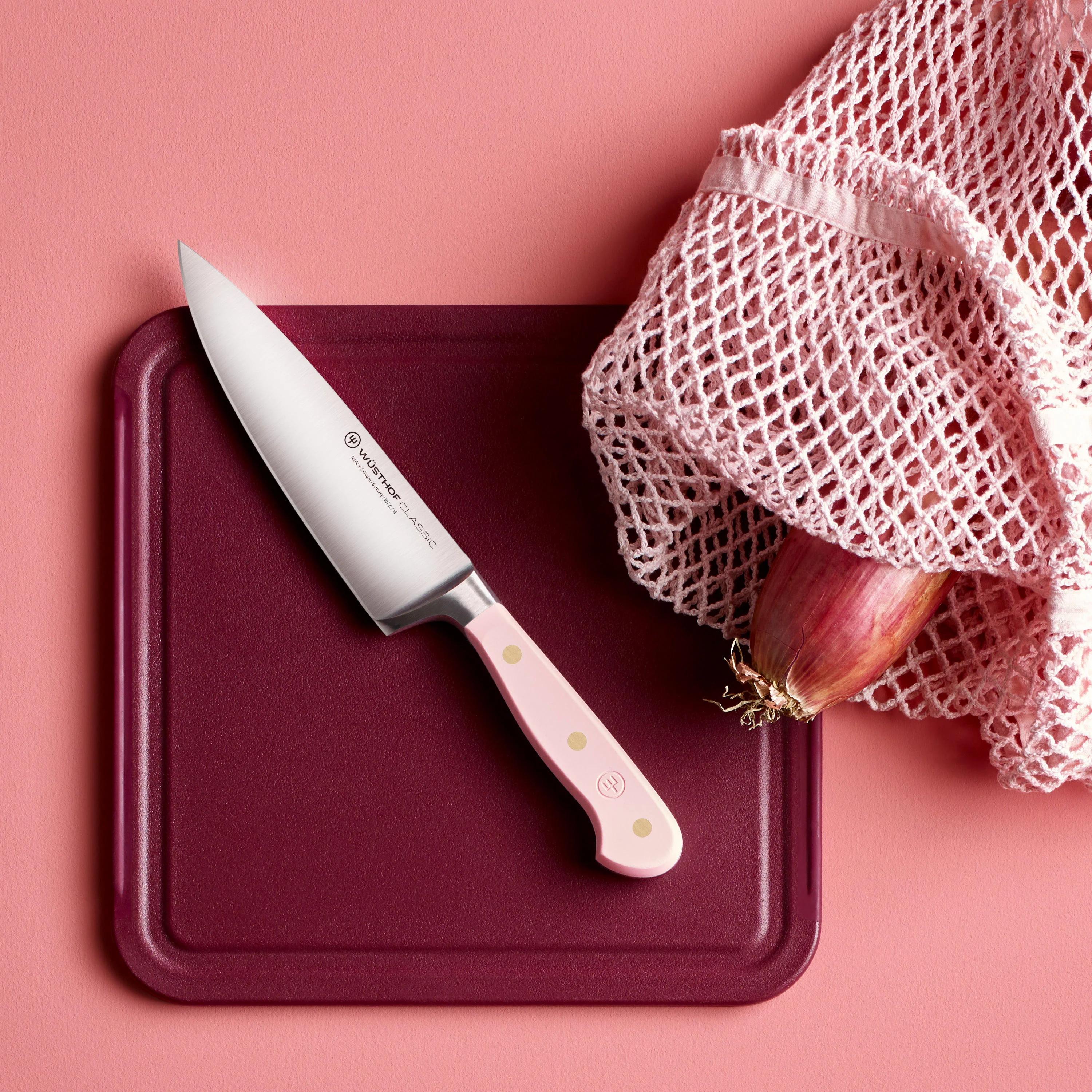 Wusthof Classic Pink Himalayan Salt 6" Chef's Knife - Image 5