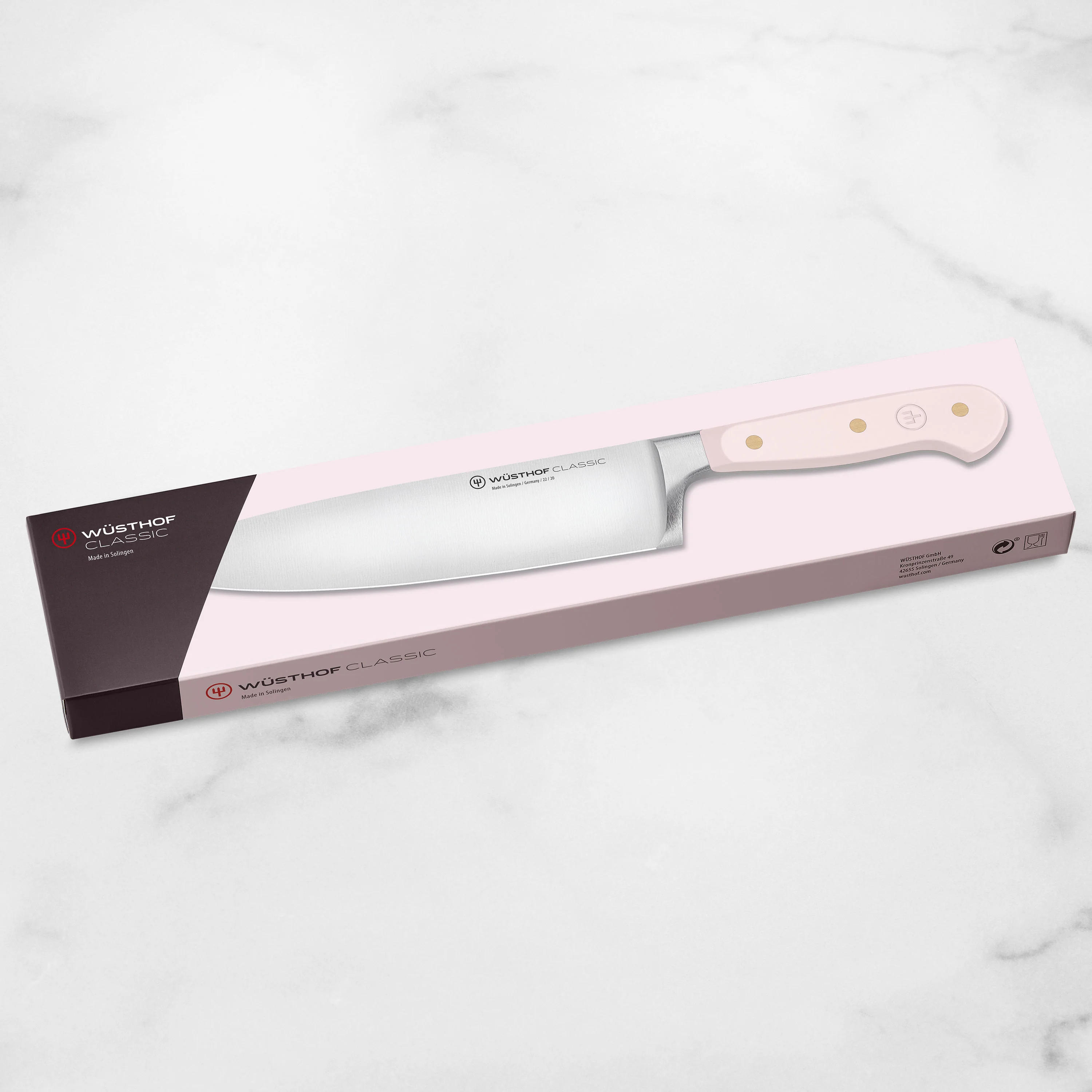 Wusthof Classic Pink Himalayan Salt 8" Chef's Knife - Image 7
