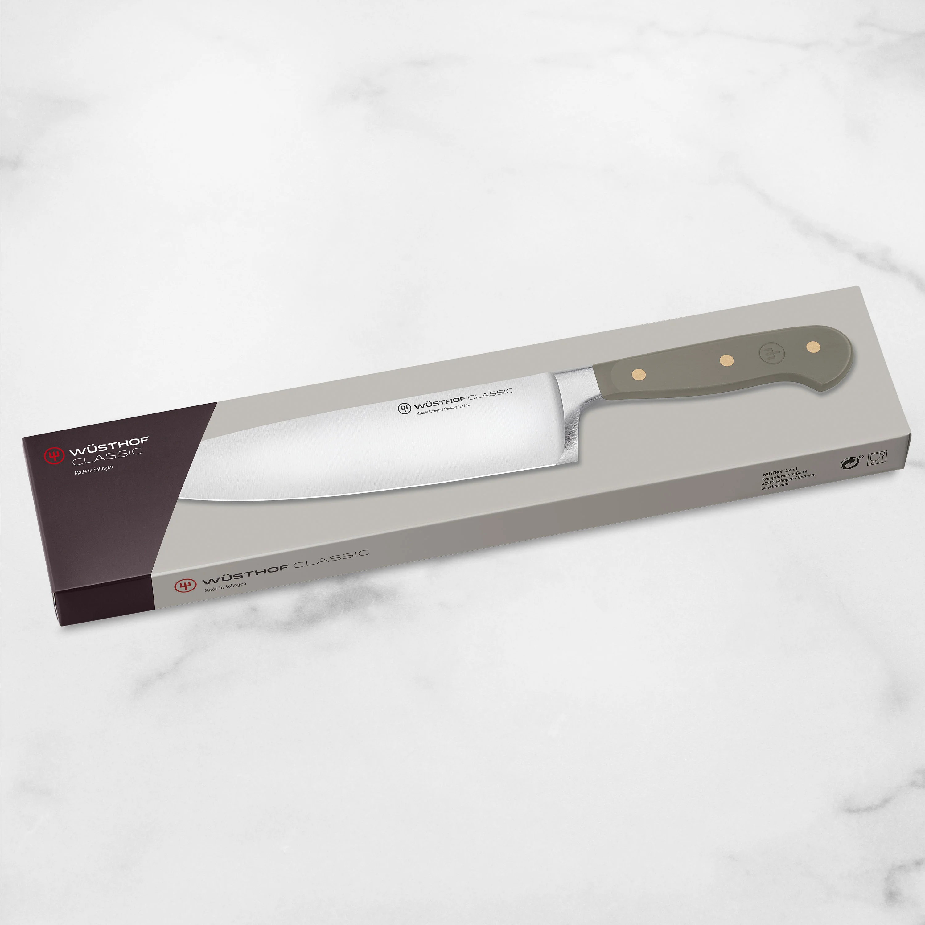 Wusthof Classic Velvet Oyster 8" Chef's Knife - Image 7