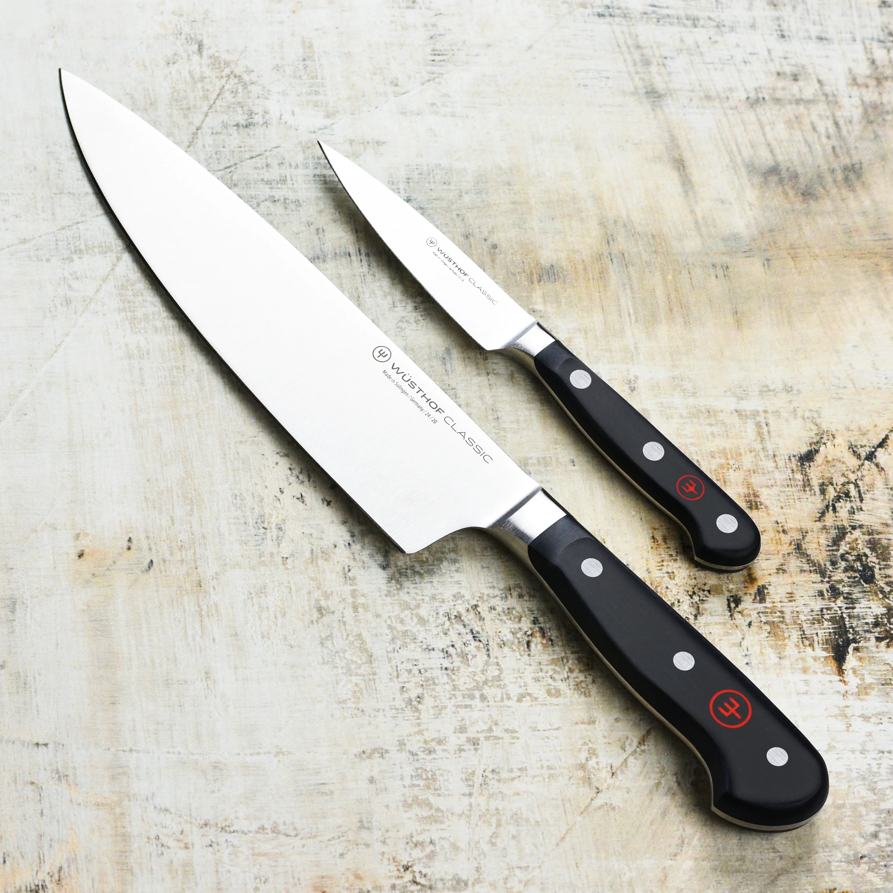 Wusthof Classic 2 Piece Starter Knife Set with Demi Bolster - Image 3