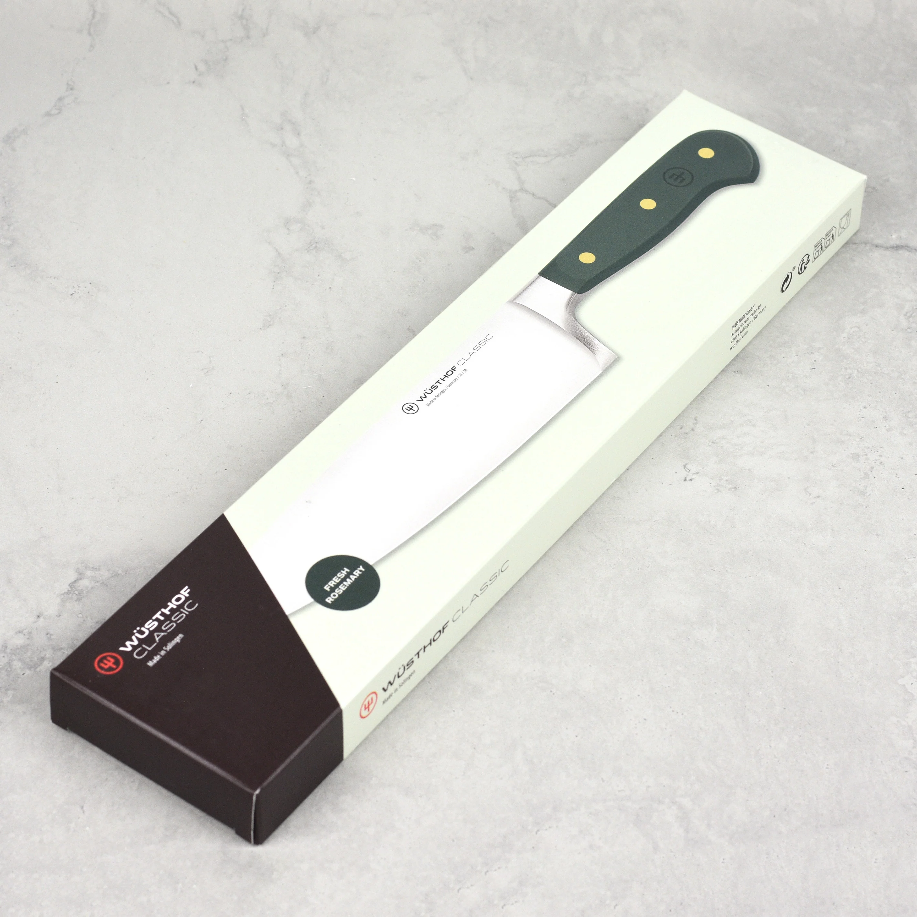Wusthof Classic Fresh Rosemary 8" Chef's Knife - Image 4