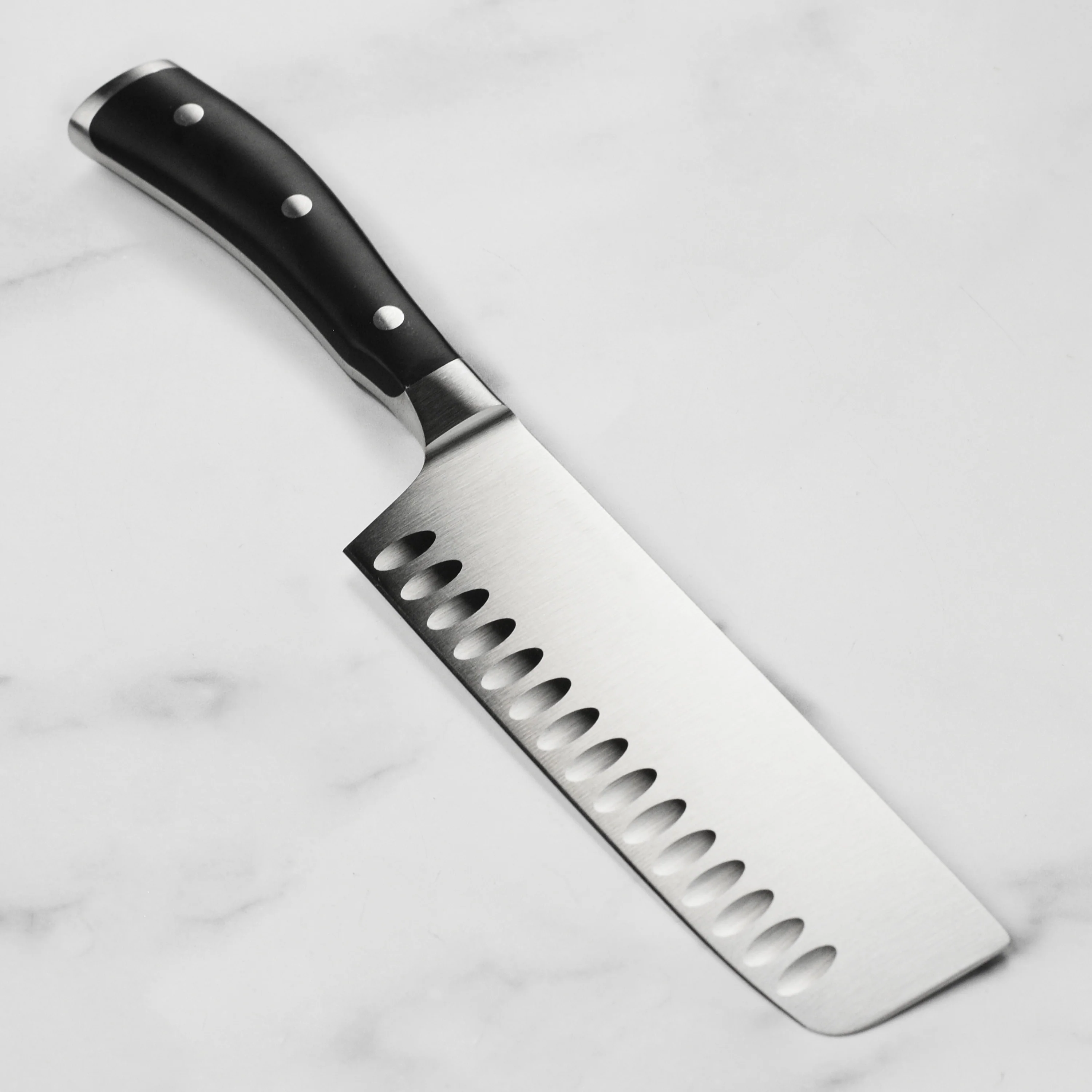 Wusthof Classic Ikon 7" Hollow Edge Nakiri Knife - Image 5