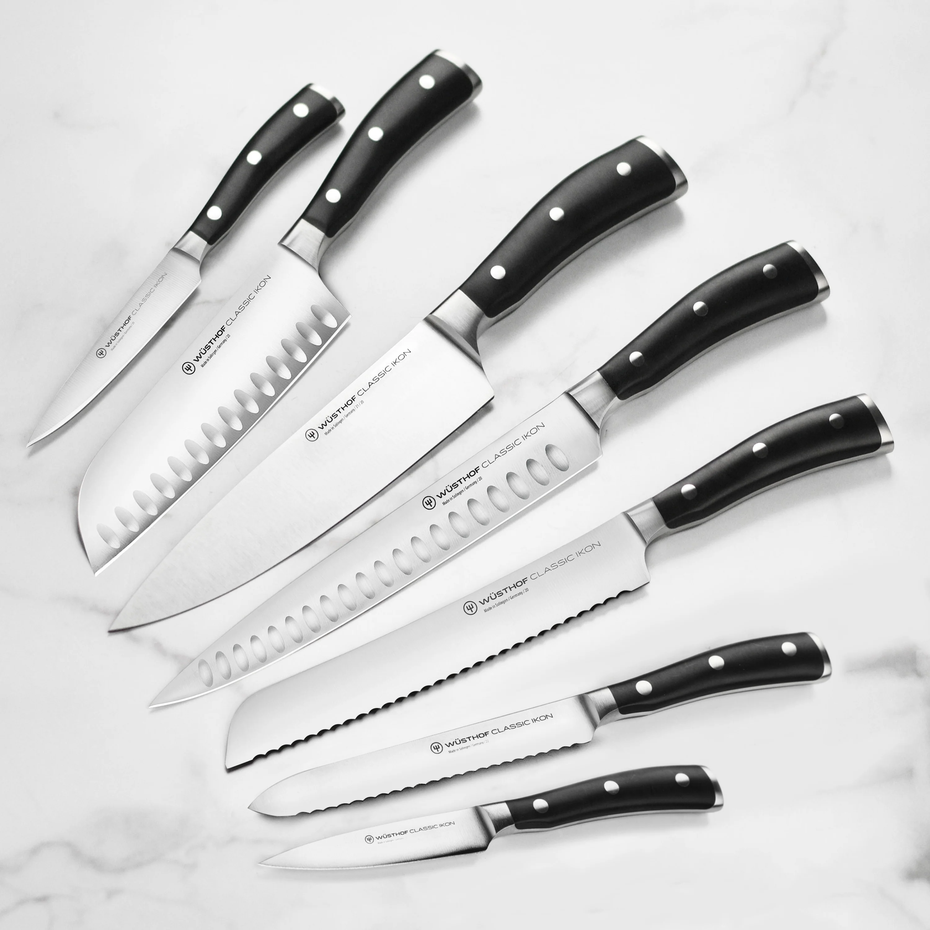 Wusthof Classic Ikon 10 Piece Acacia Knife Block Set - Image 2