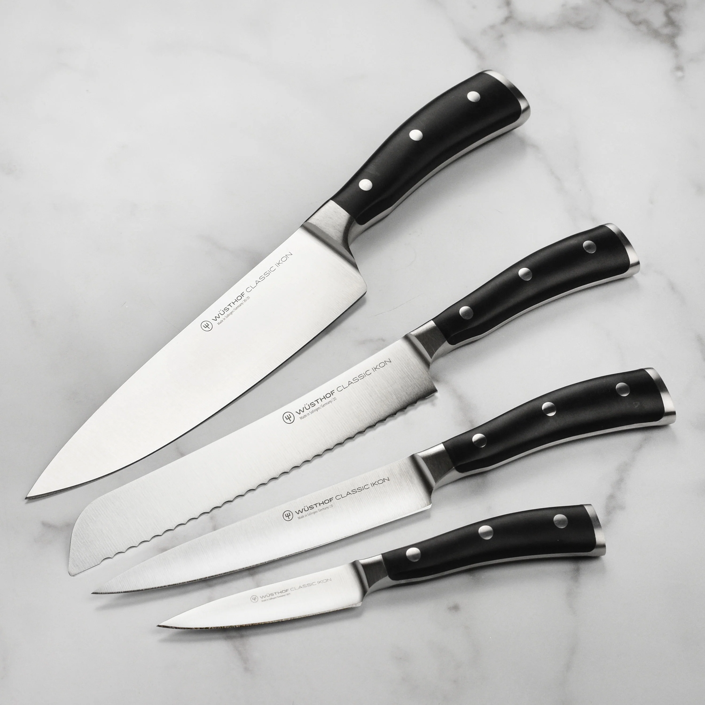 Wusthof Classic Ikon 7 Piece Acacia Knife Block Set - Image 2