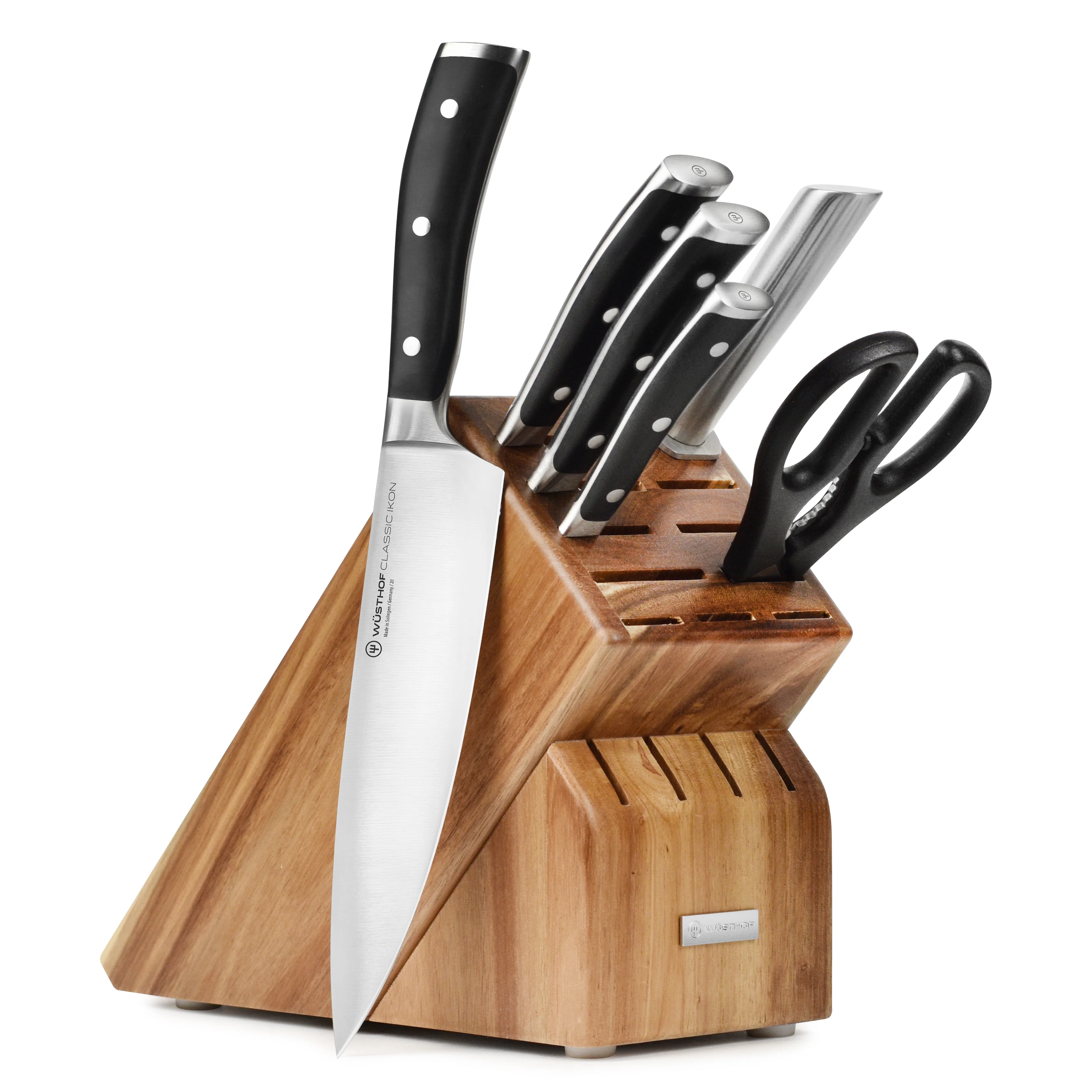 Wusthof Classic Ikon 7 Piece Acacia Knife Block Set - Image 6