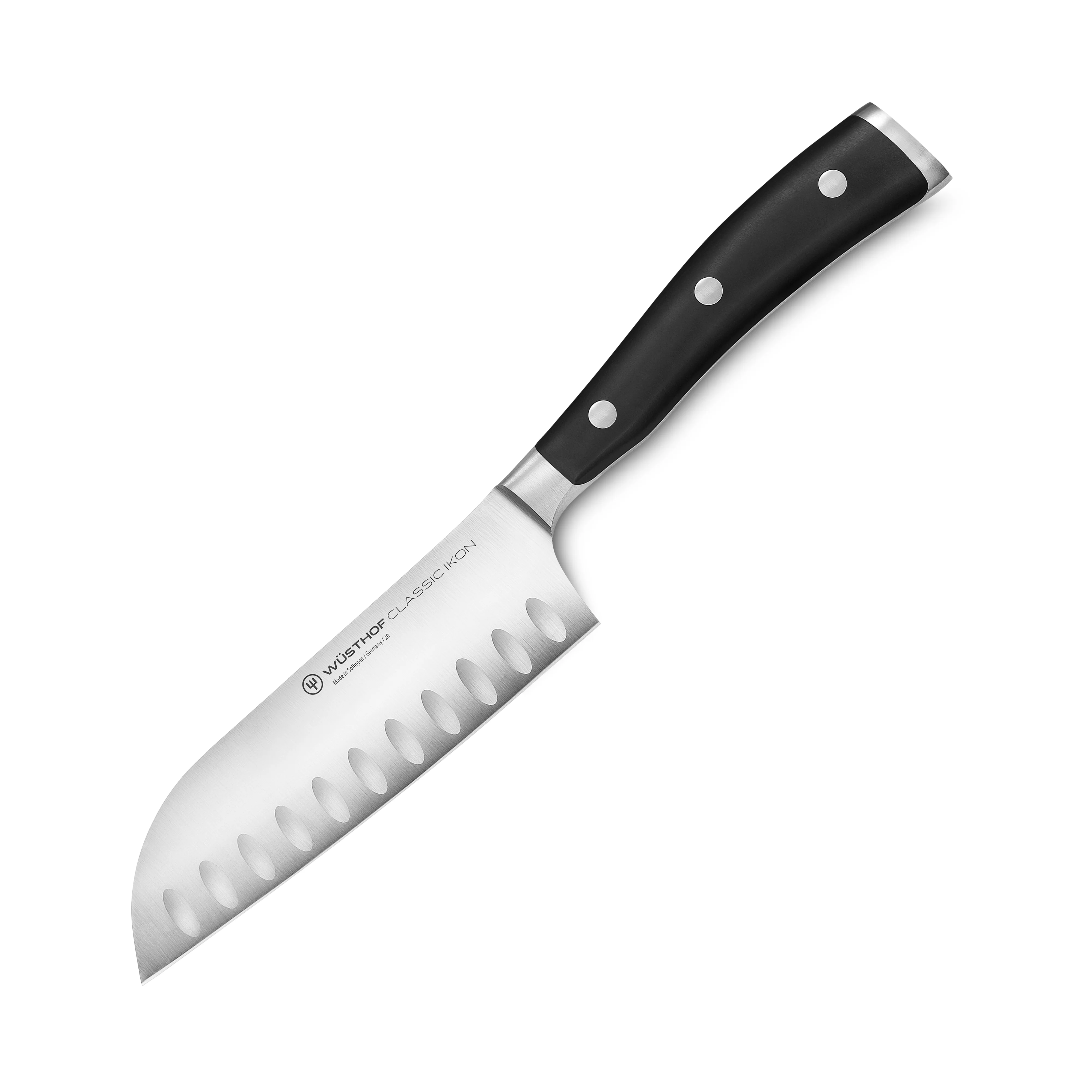 Wusthof Classic Ikon 5" Hollow Edge Santoku Knife - Image 4