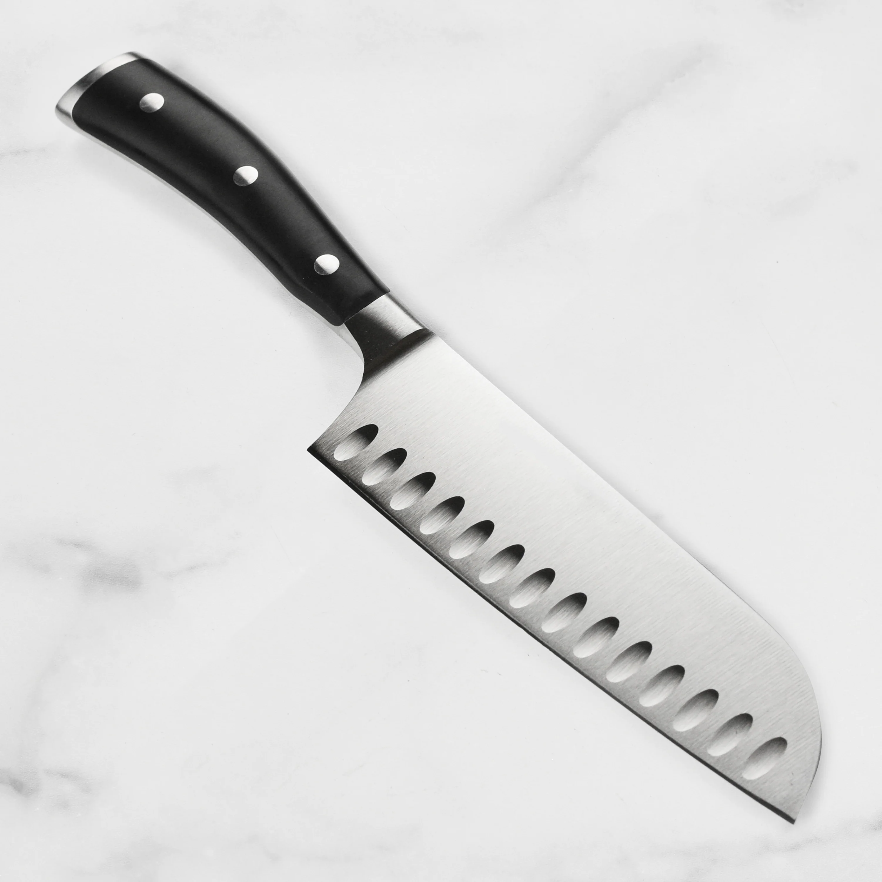 Wusthof Classic Ikon 7" Hollow Edge Santoku Knife - Image 5