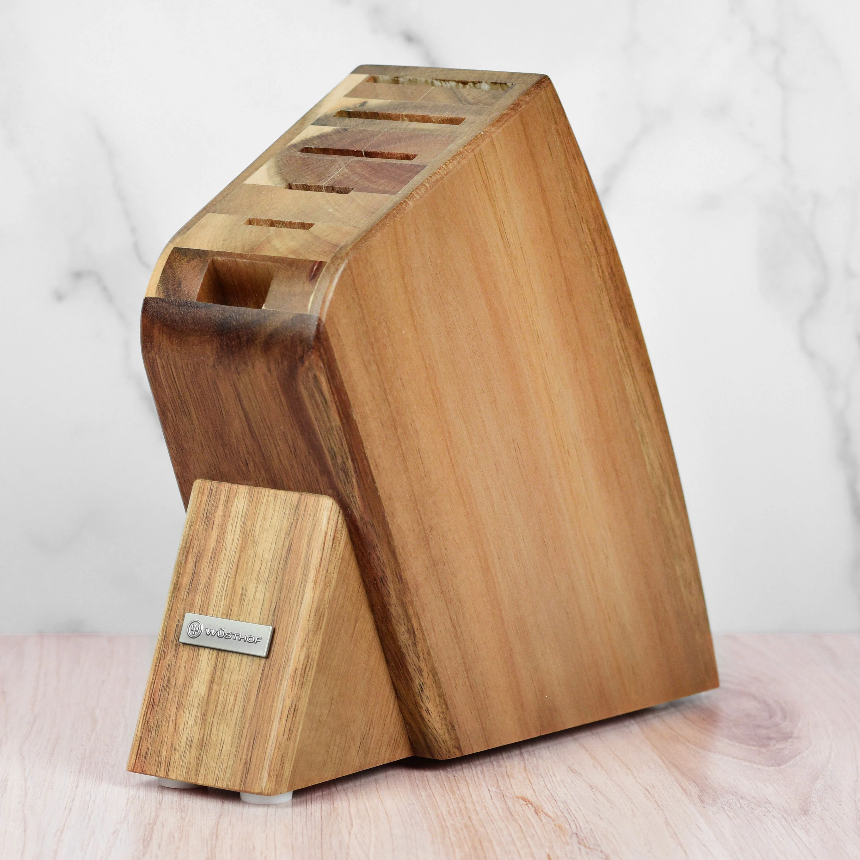 Wusthof Classic Ikon 7 Piece Acacia Slim Knife Block Set - Image 8