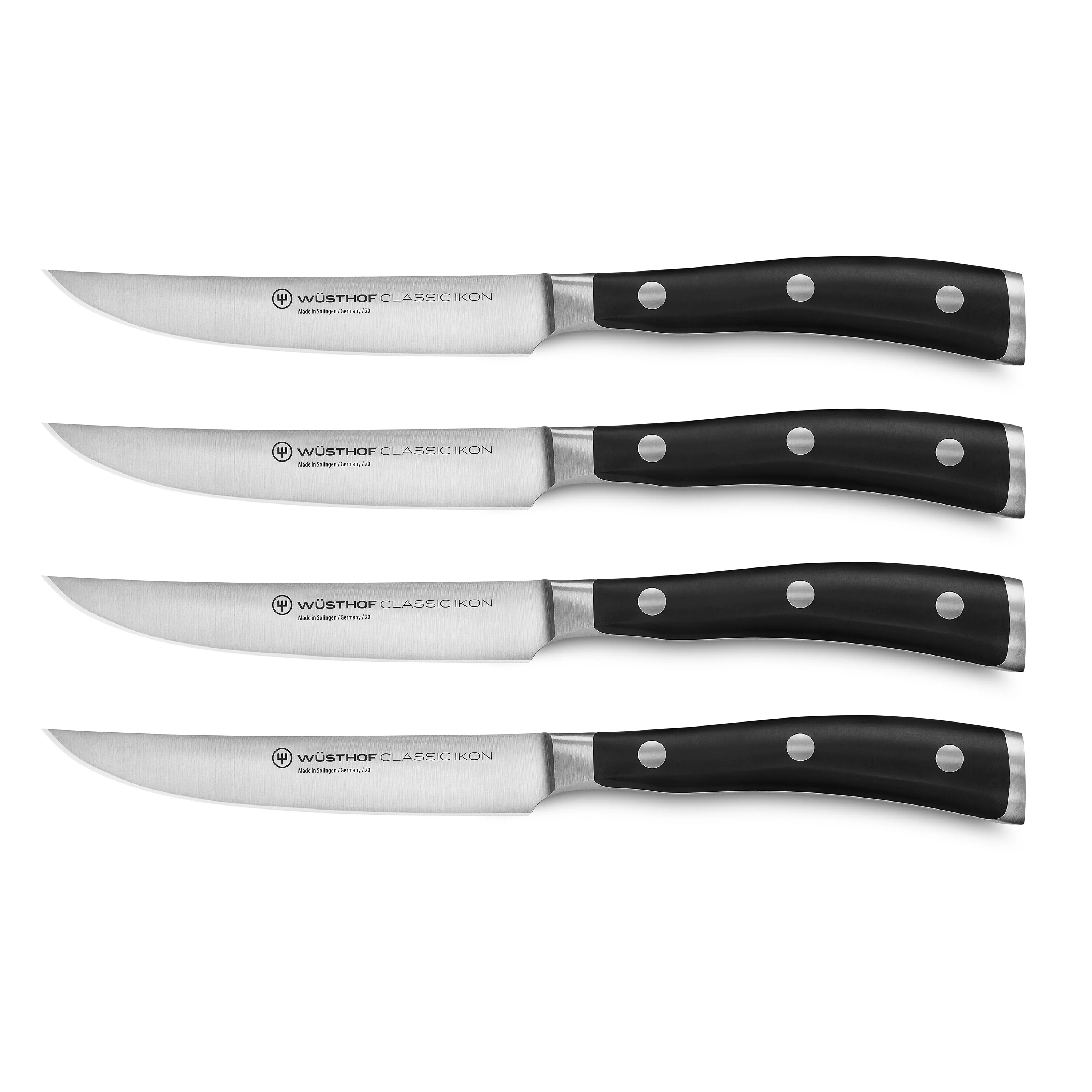 Wusthof Classic Ikon 4 Piece Steak Knife Set - Image 4